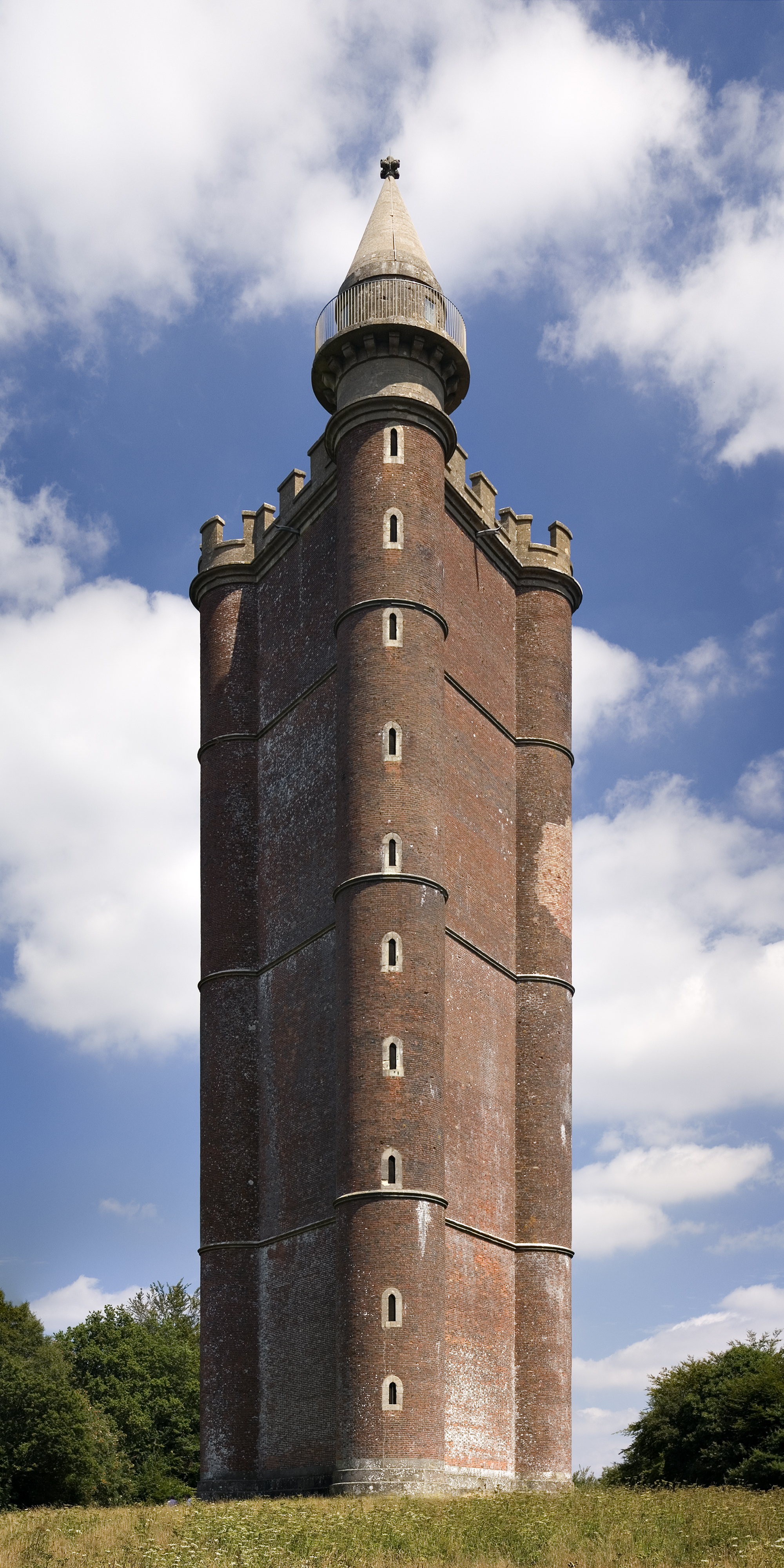 King Alfred's Tower view from west