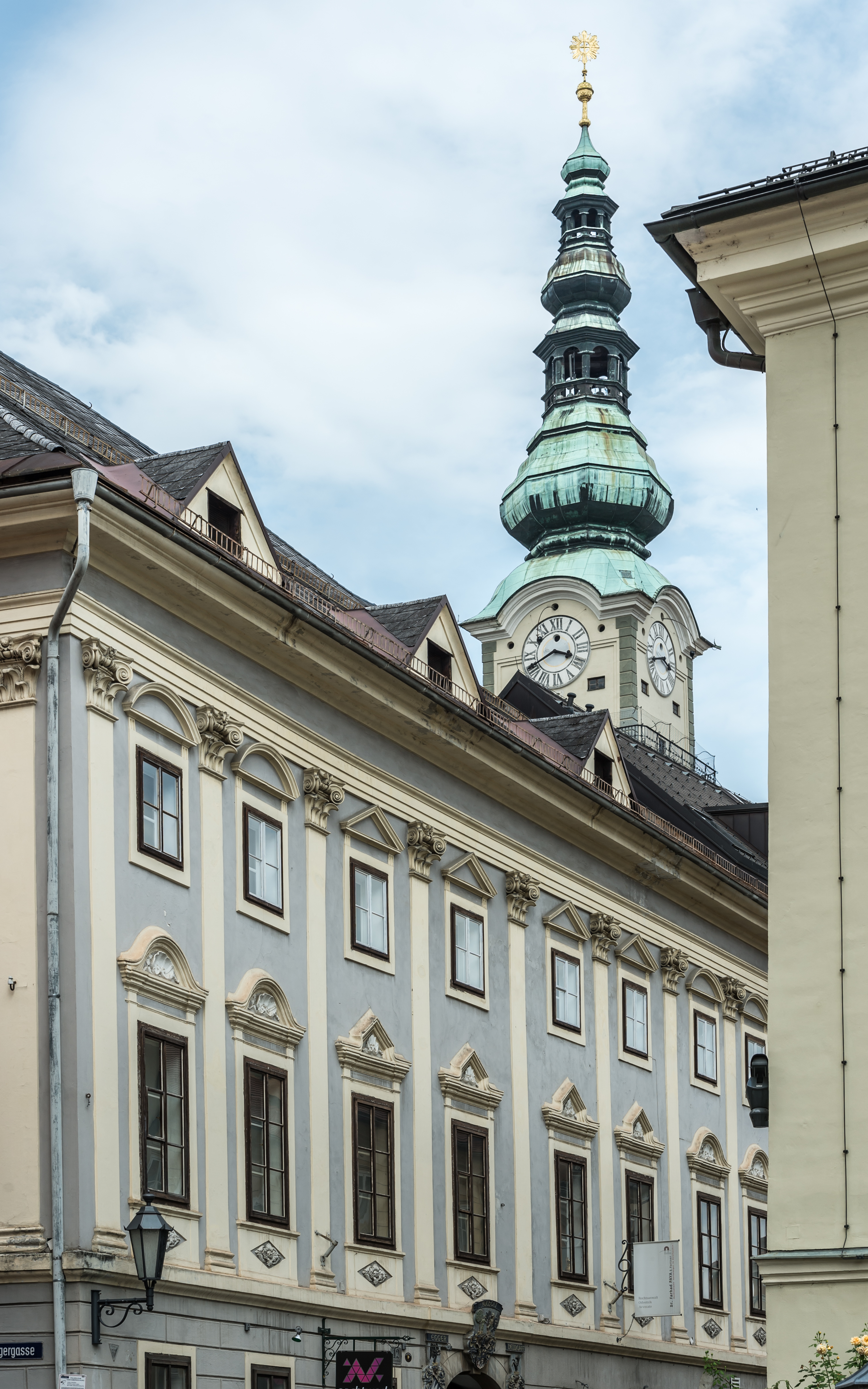 Klagenfurt Herrengasse 12 Palais Egger und Helldorf 23072016 4036