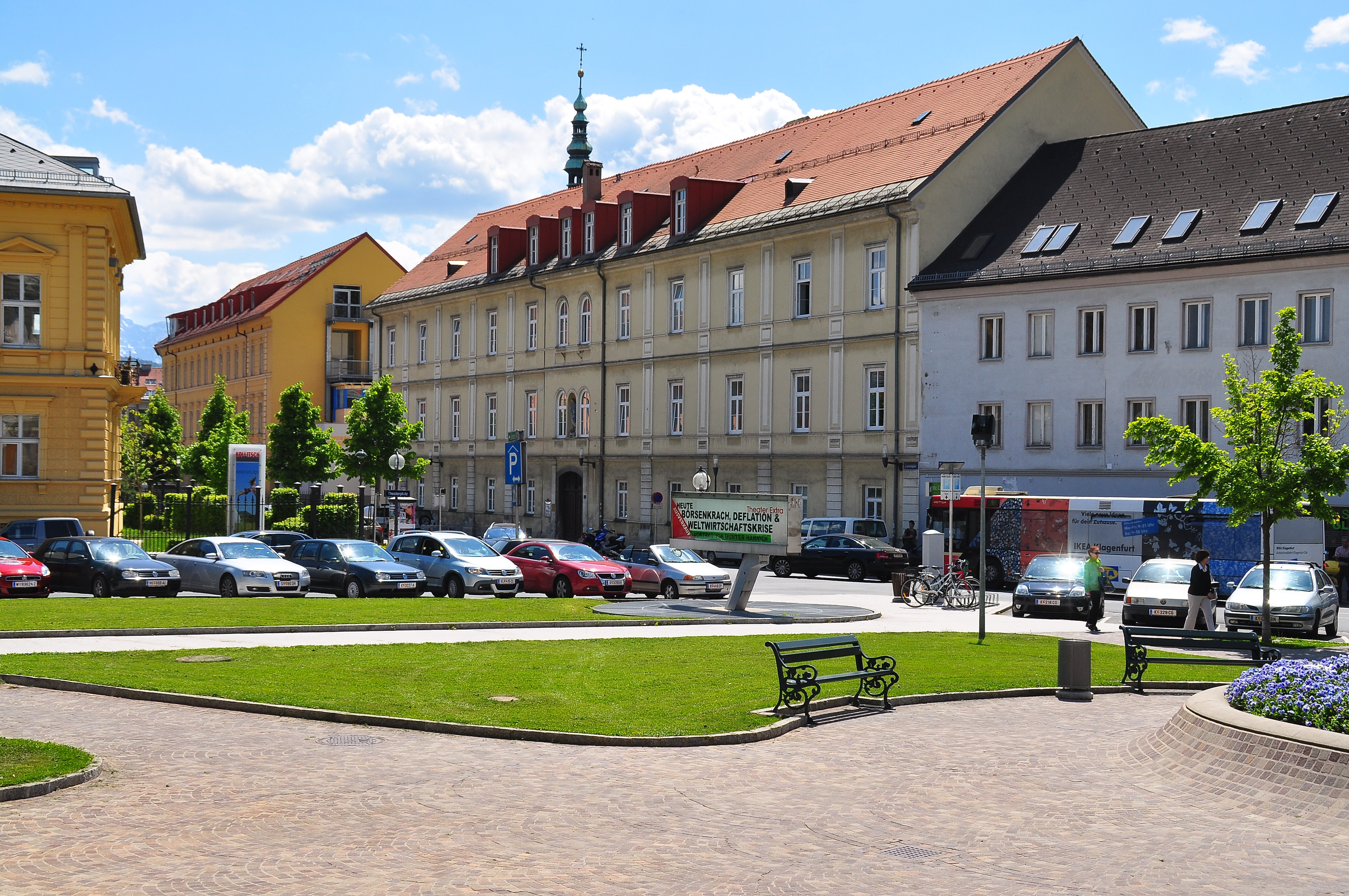 Klagenfurt Ursulinengasse Ursulinenkloster und Ursulinengymnasium 07052009 333