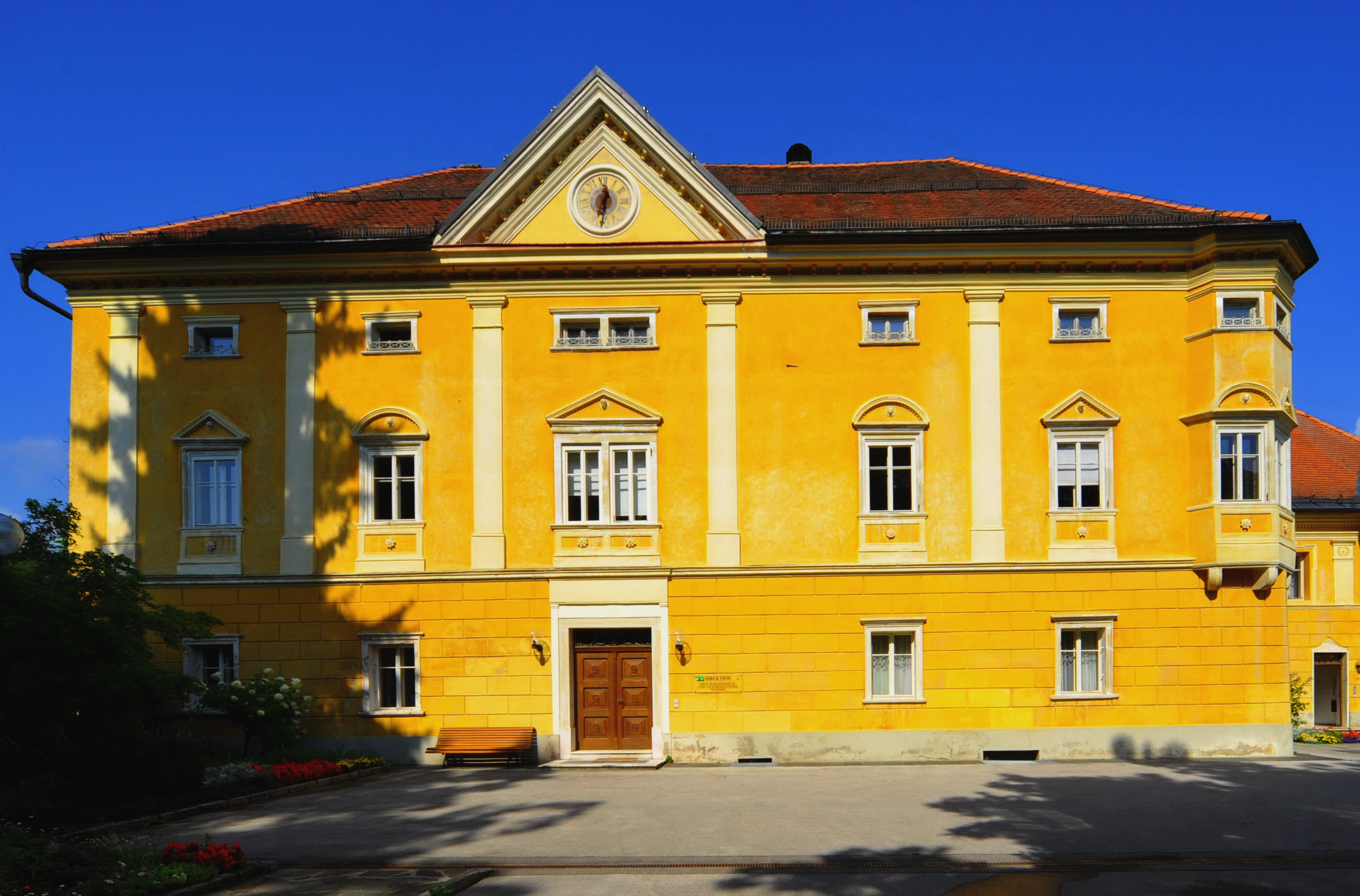 Klagenfurt Woelfnitz Pitzelstaetten Schloss Ostansicht 01082009 12