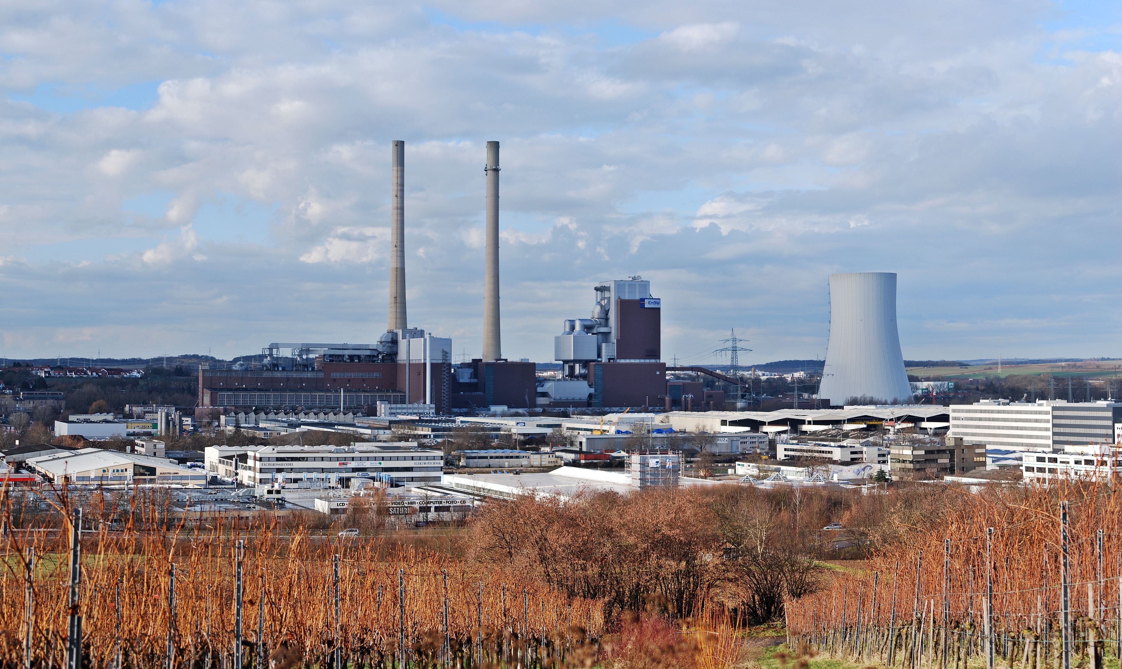 Kraftwerk Heilbronn Januar 2011