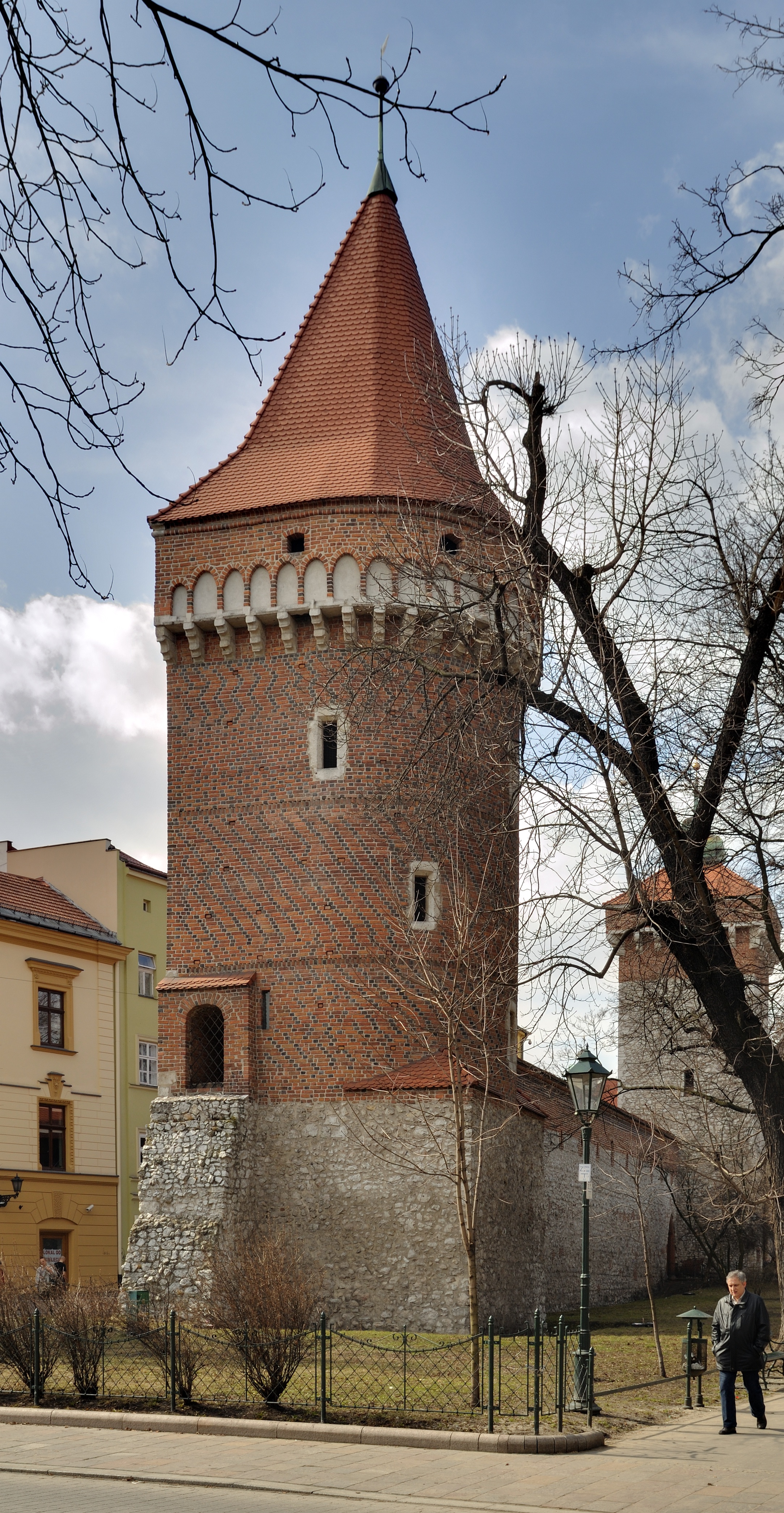 Krakau - Stolarska Stadtbefestigung