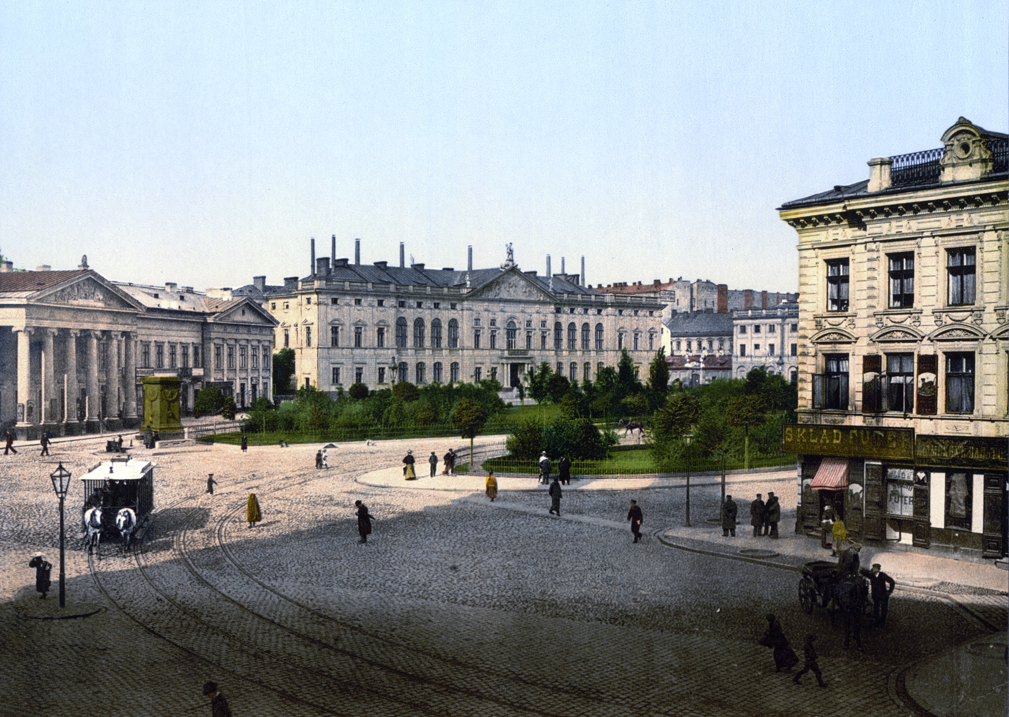 Krasinski Square Warsaw