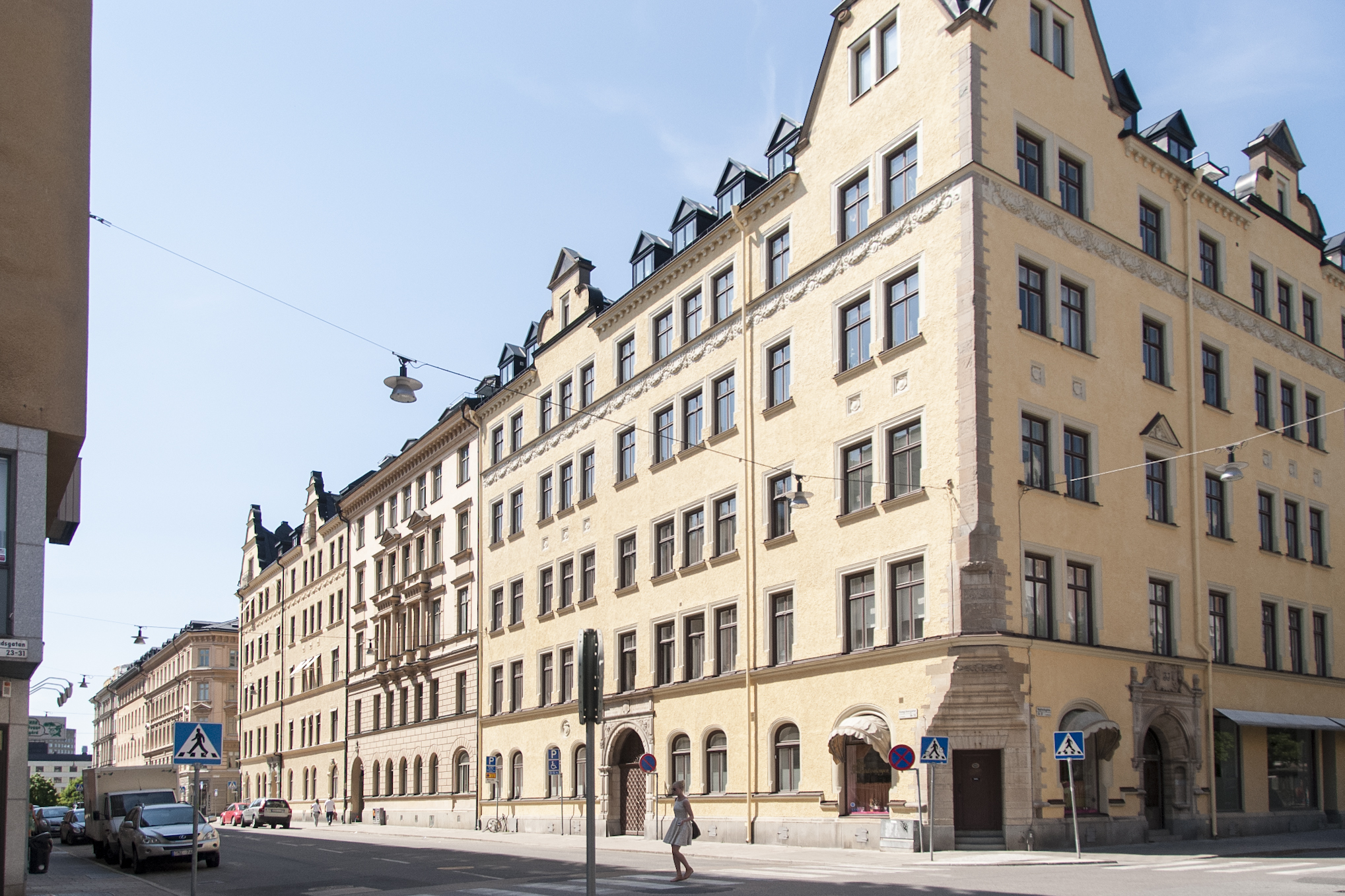 Kvarteret Kometen, Kungstensgatan