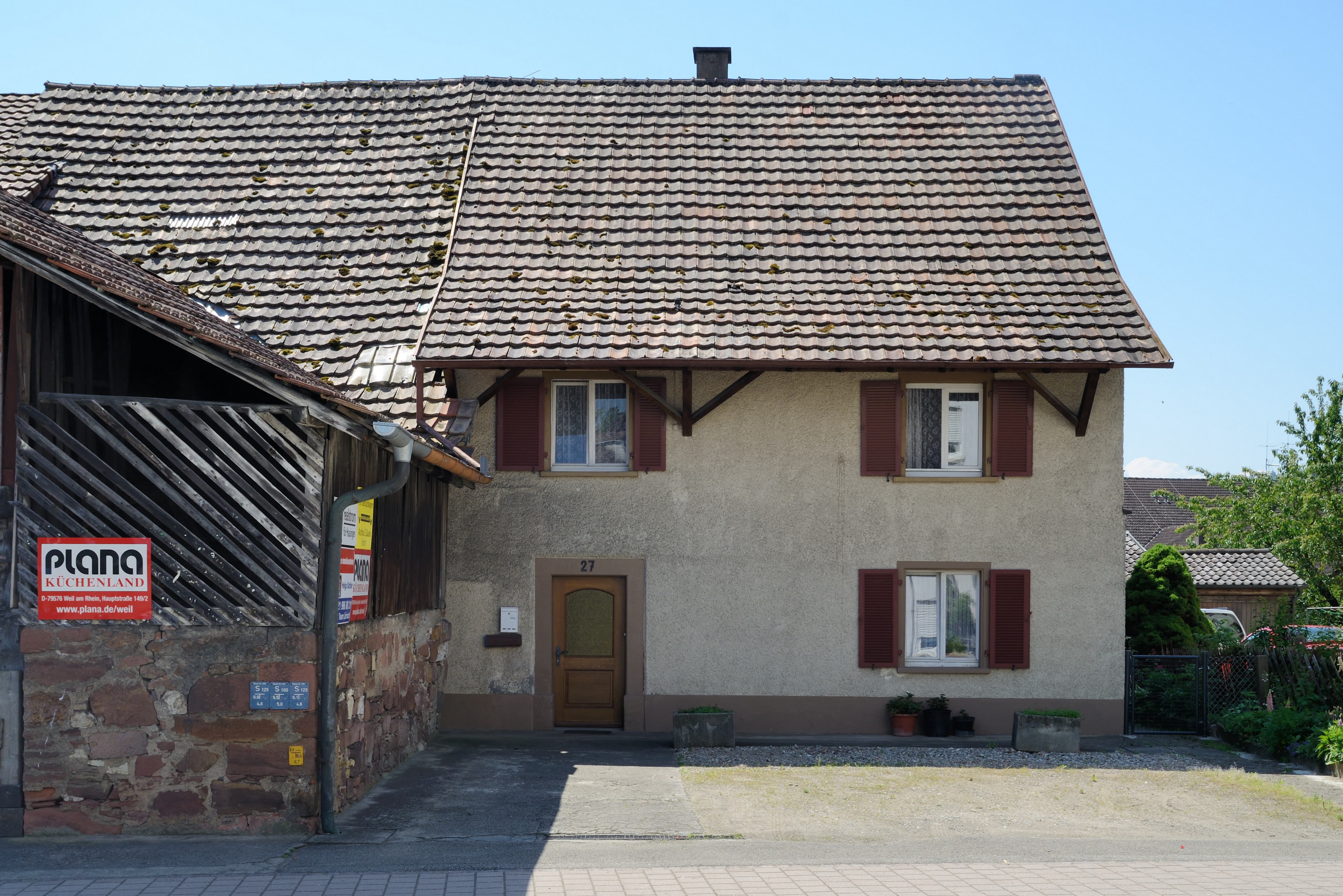 Lörrach-Hauingen - Haus Unterdorfstraße 27
