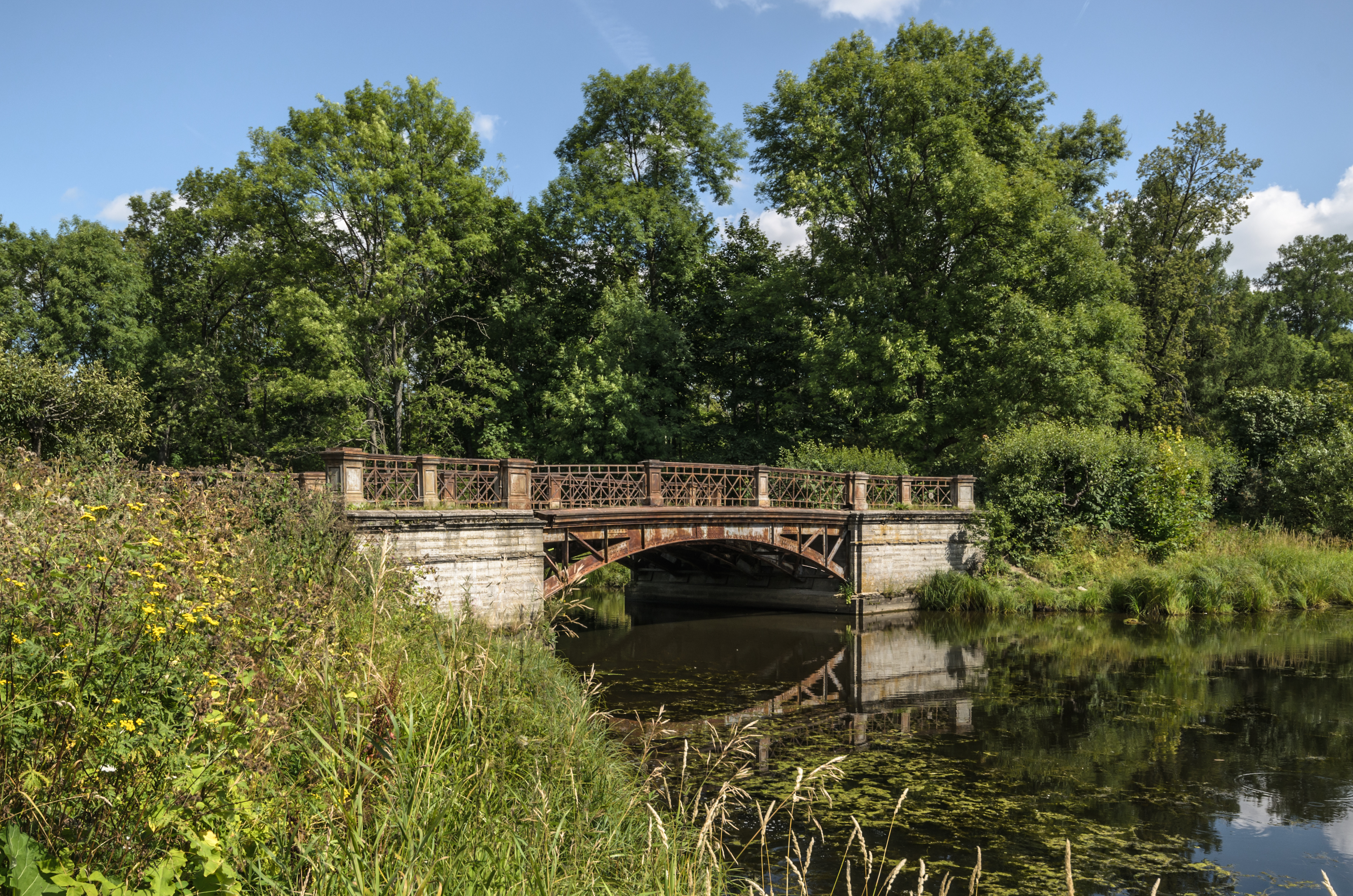 Lamsky Bridge in Tsarskoe Selo 03