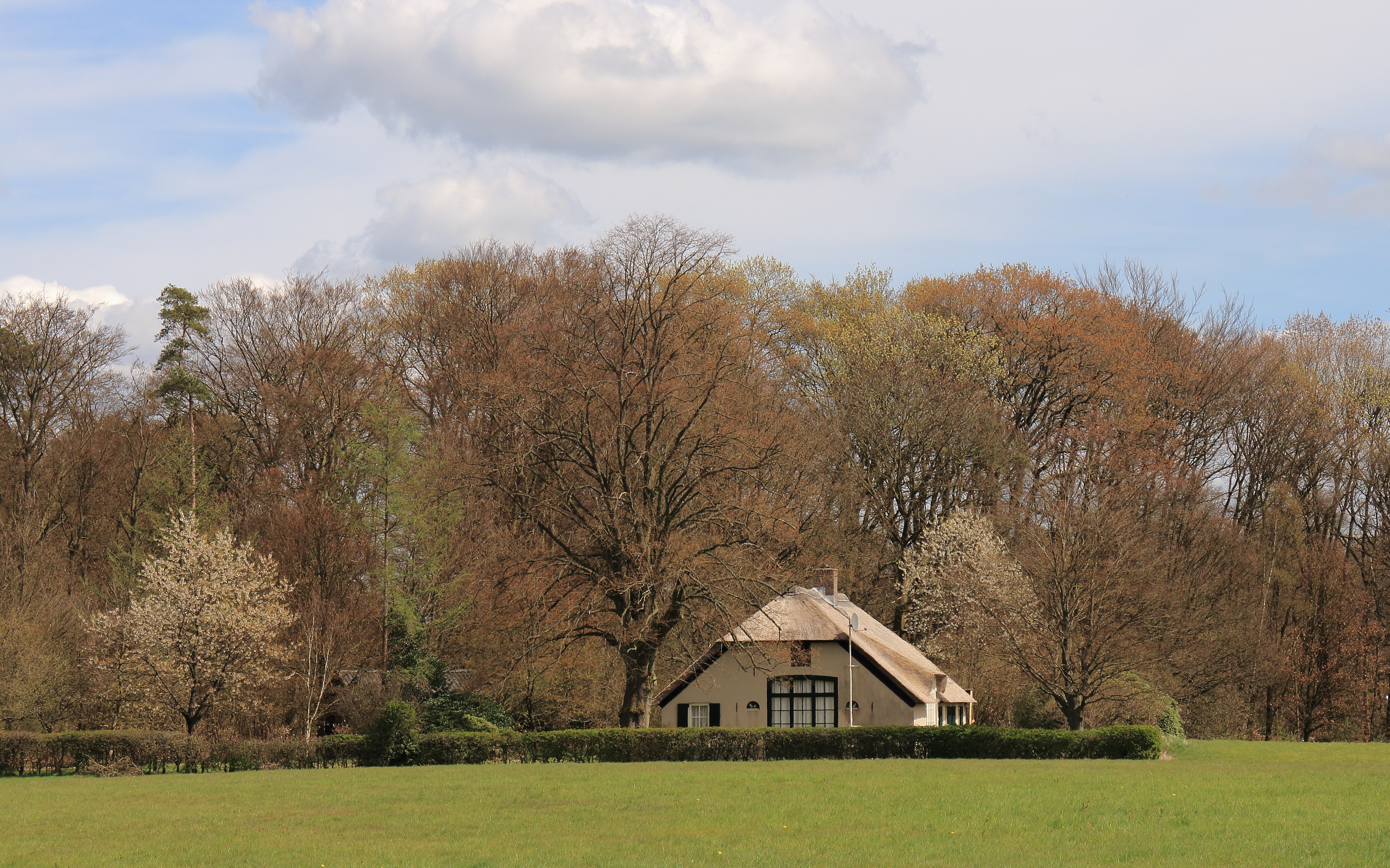 Landhuis aan bosrand. Locatie, Kroondomein Het Loo