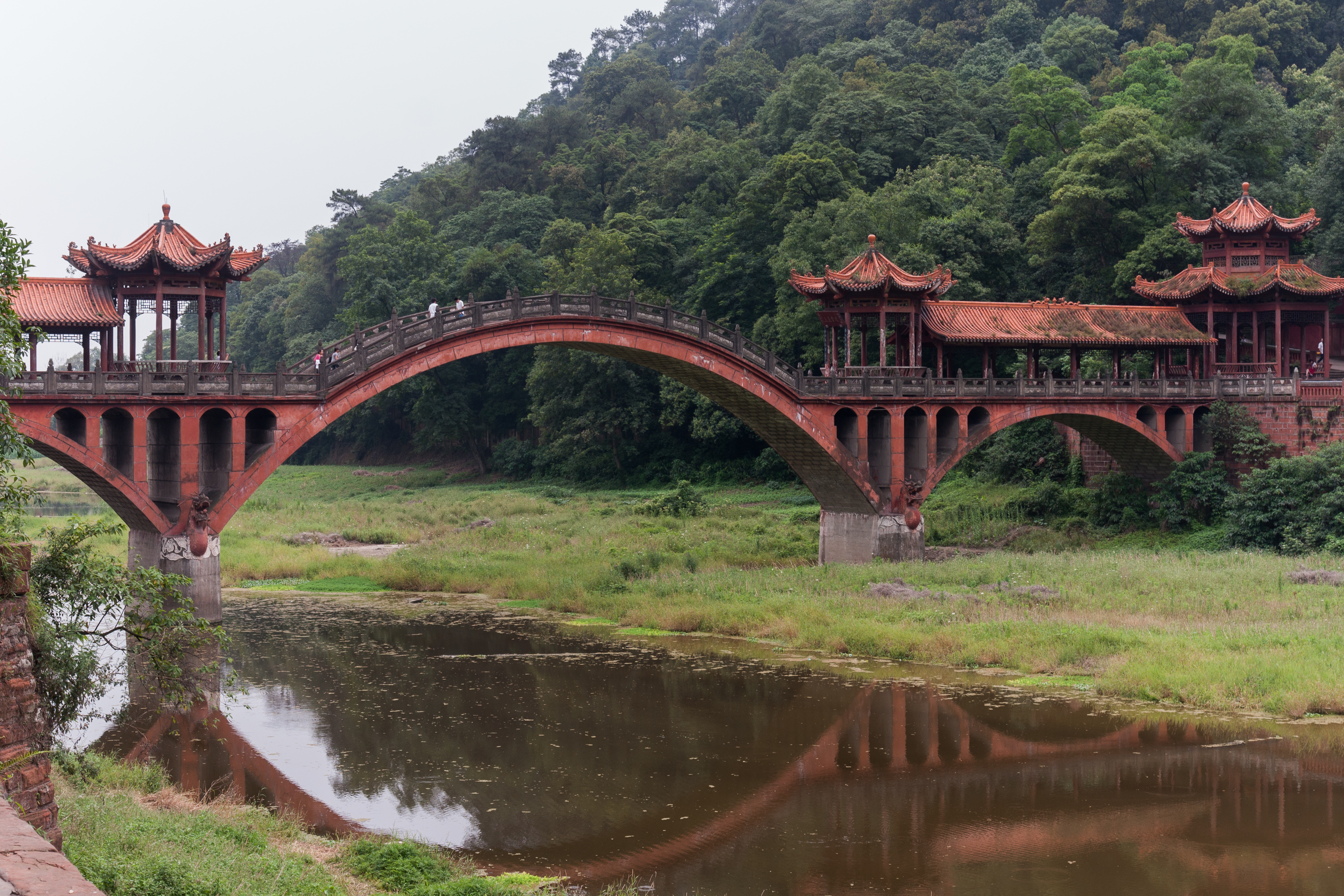 Leshan Sichuan China-Old bridge-01