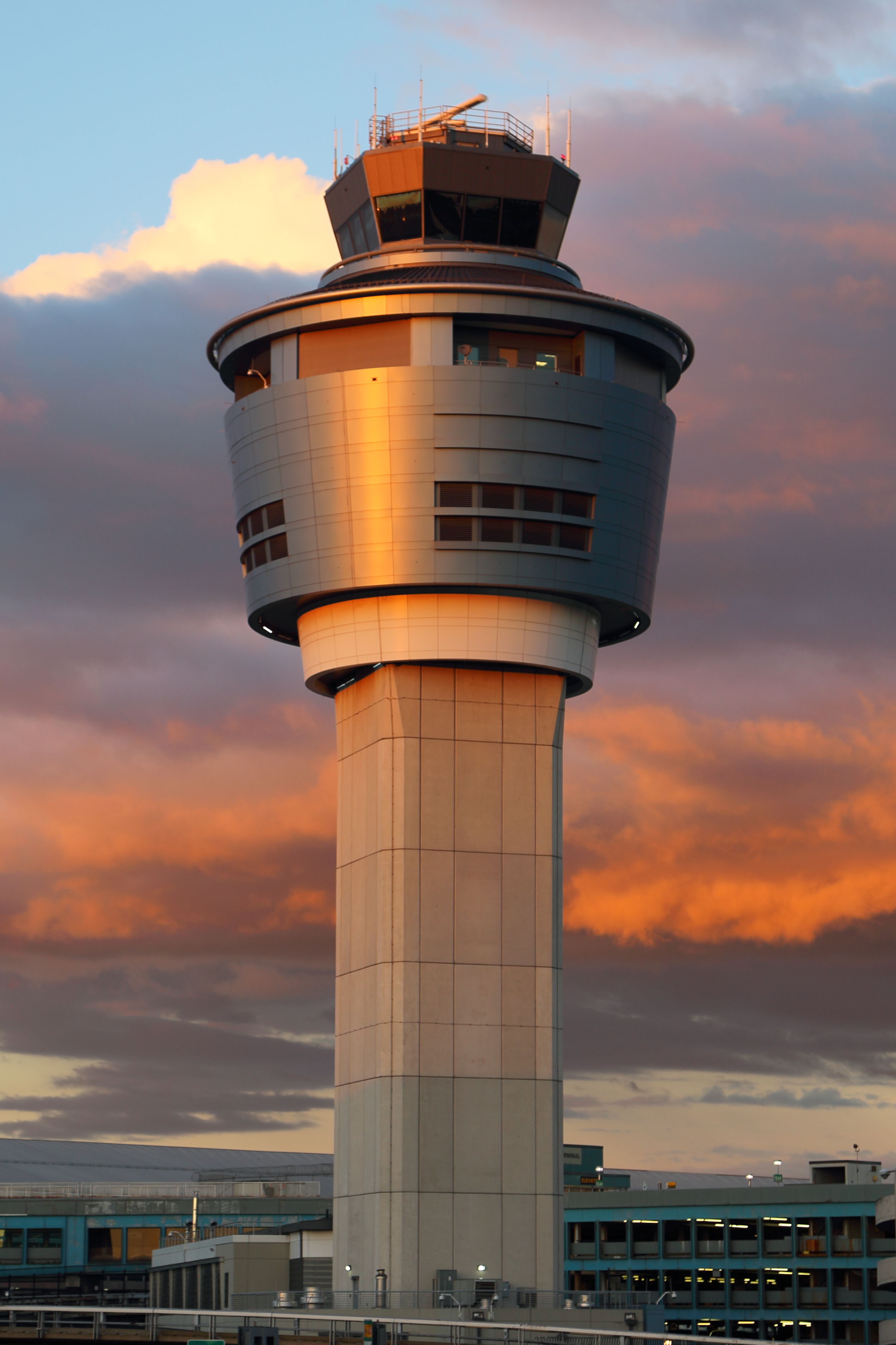 LGA CT sunset