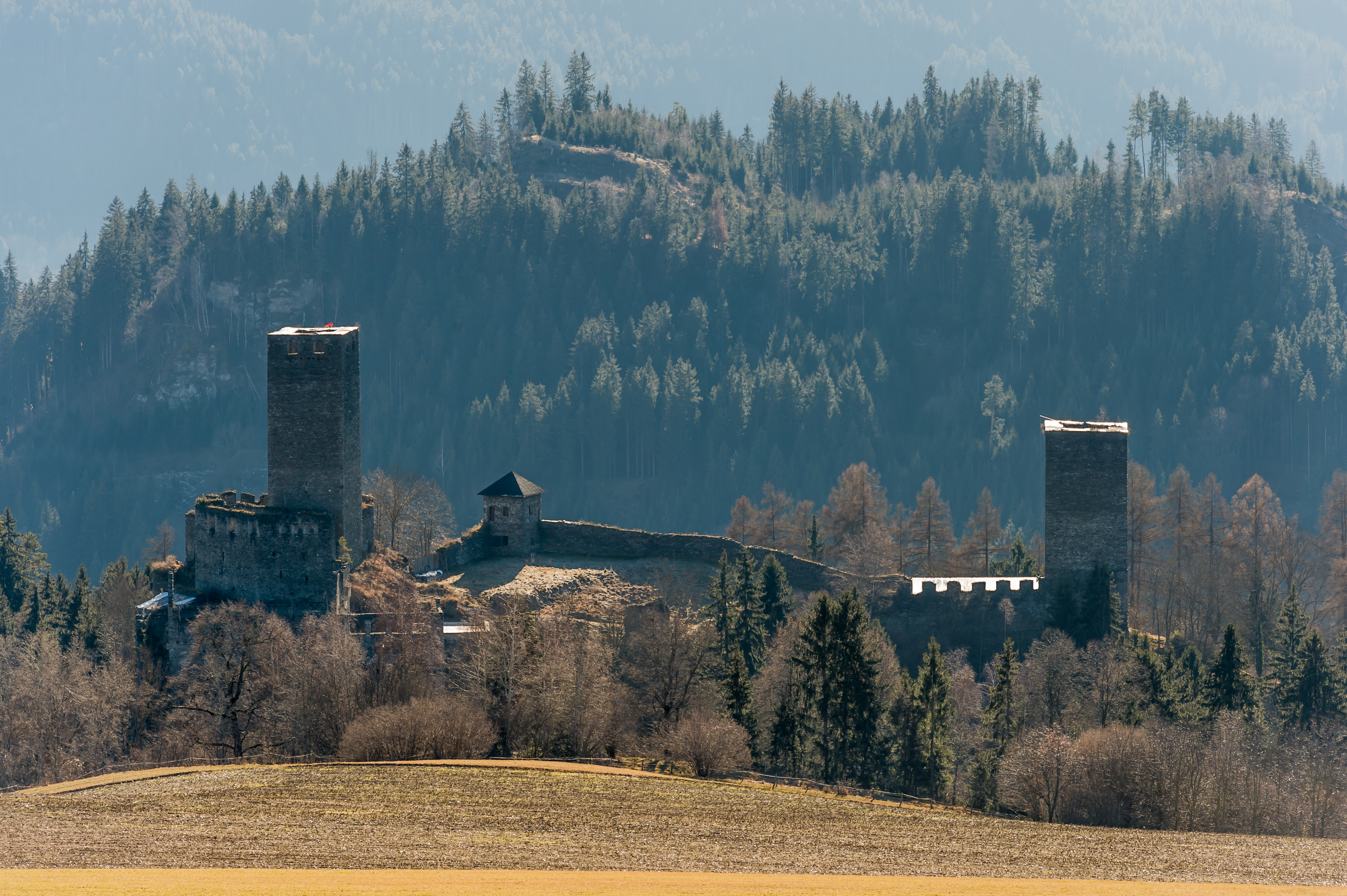 Liebenfels Hoch-Liebenfels Burgruine N-Ansicht 29122016 4749