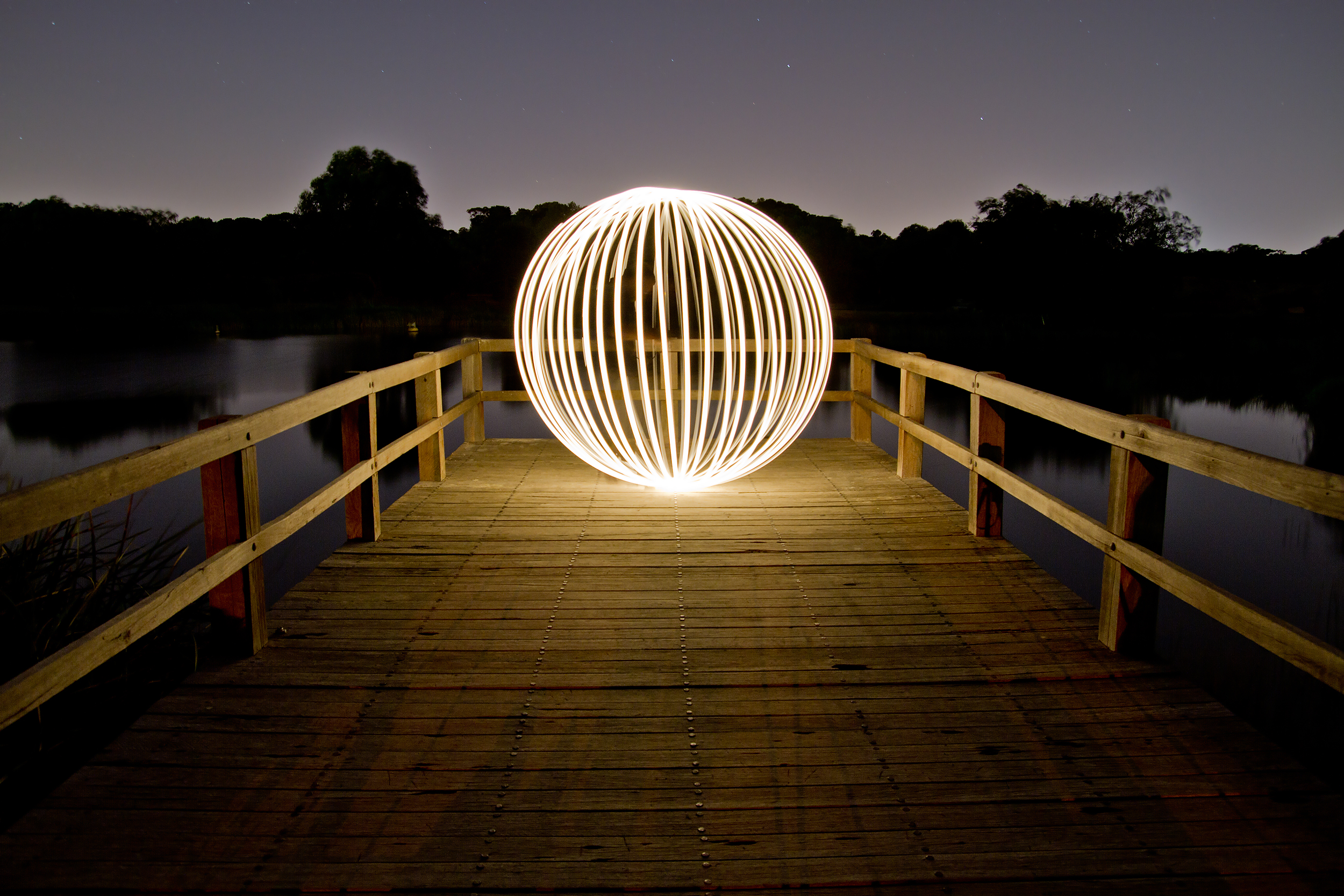 Light Painting 1 - Booyeembara Park