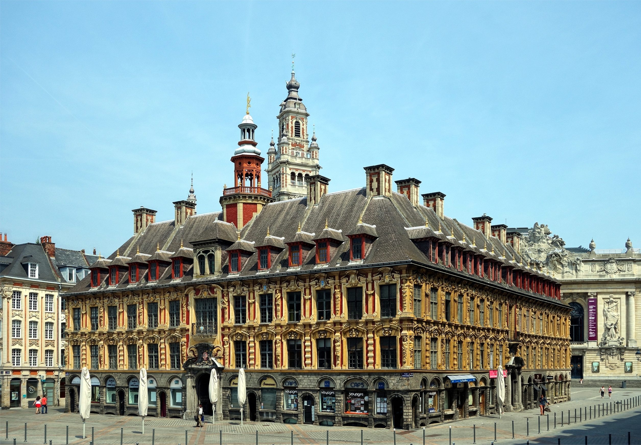 Lille vieille bourse profil