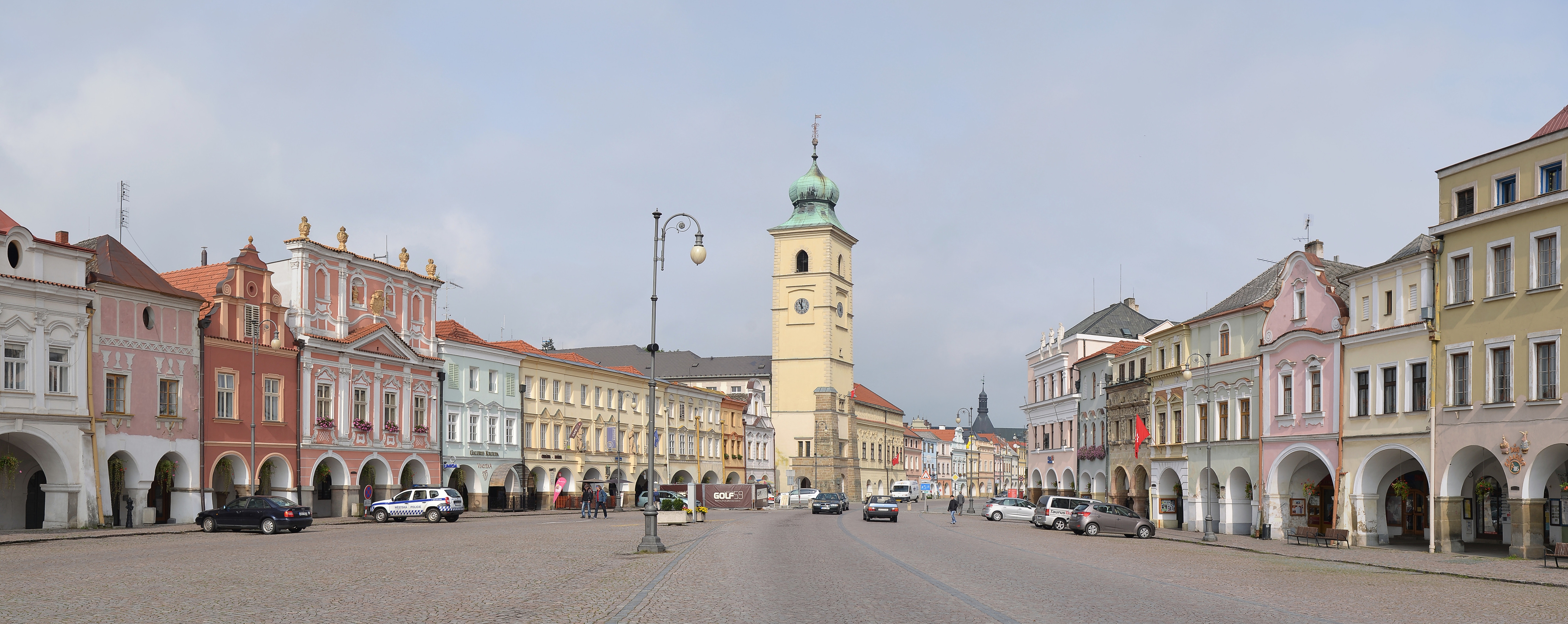 Litomyšl (Leitomischl) - Smetanovo náměstí (pano)