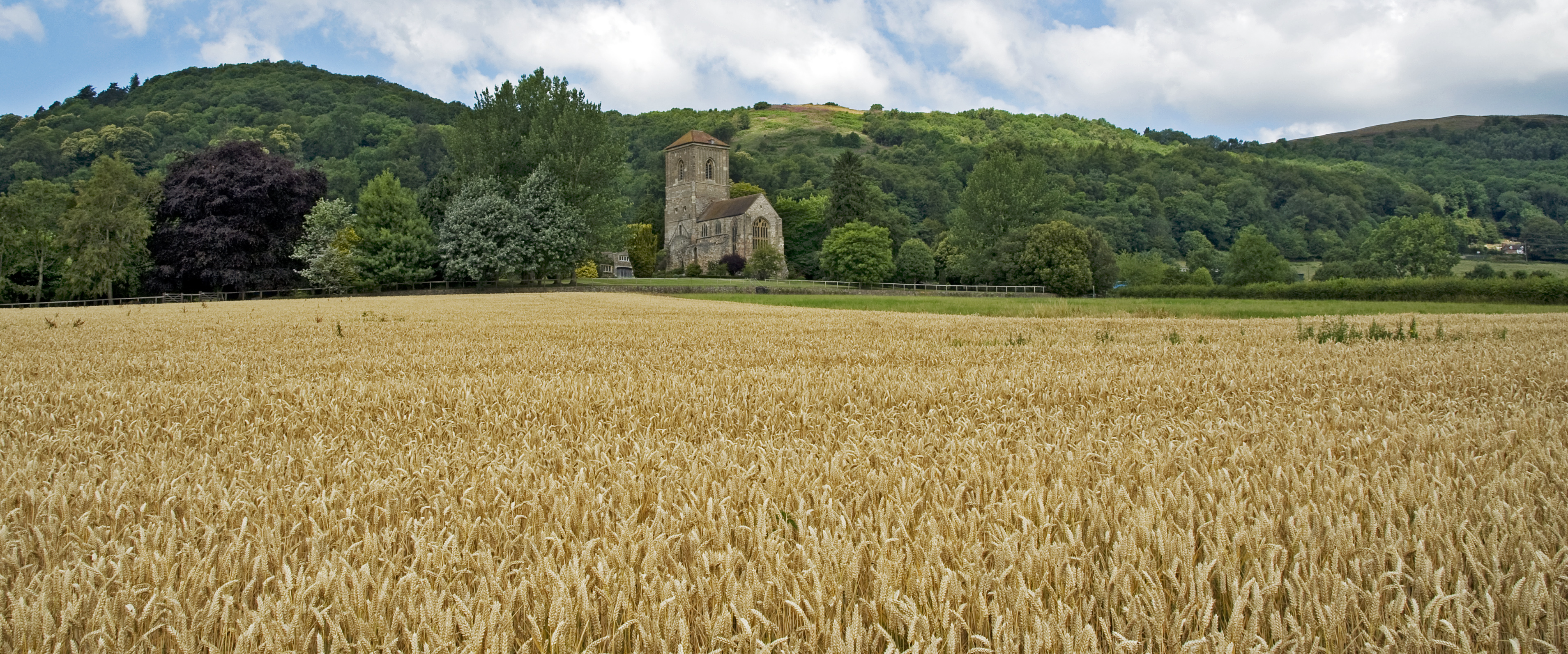 Little Malvern Hills panorama