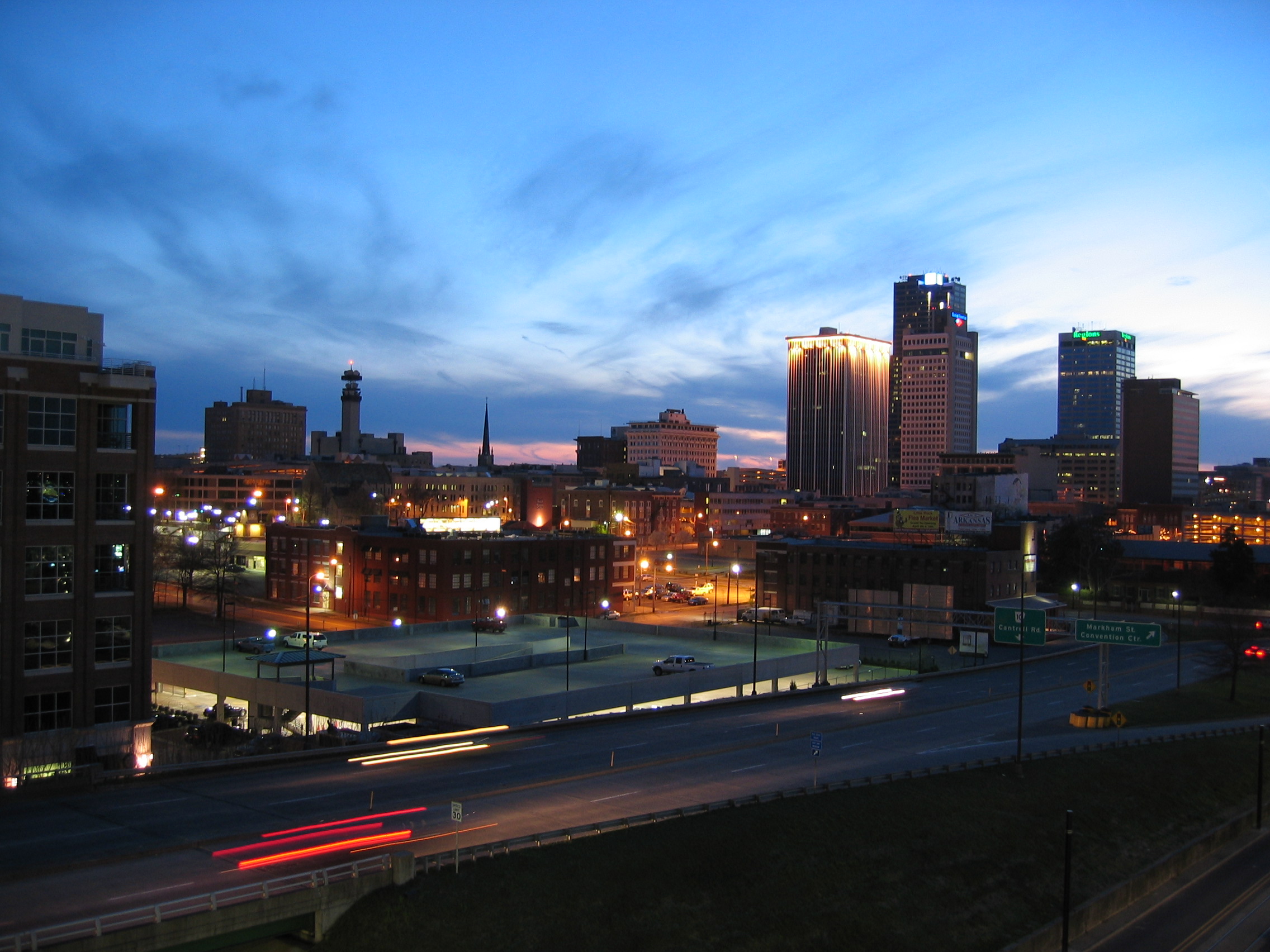 Little Rock Skyline 2003