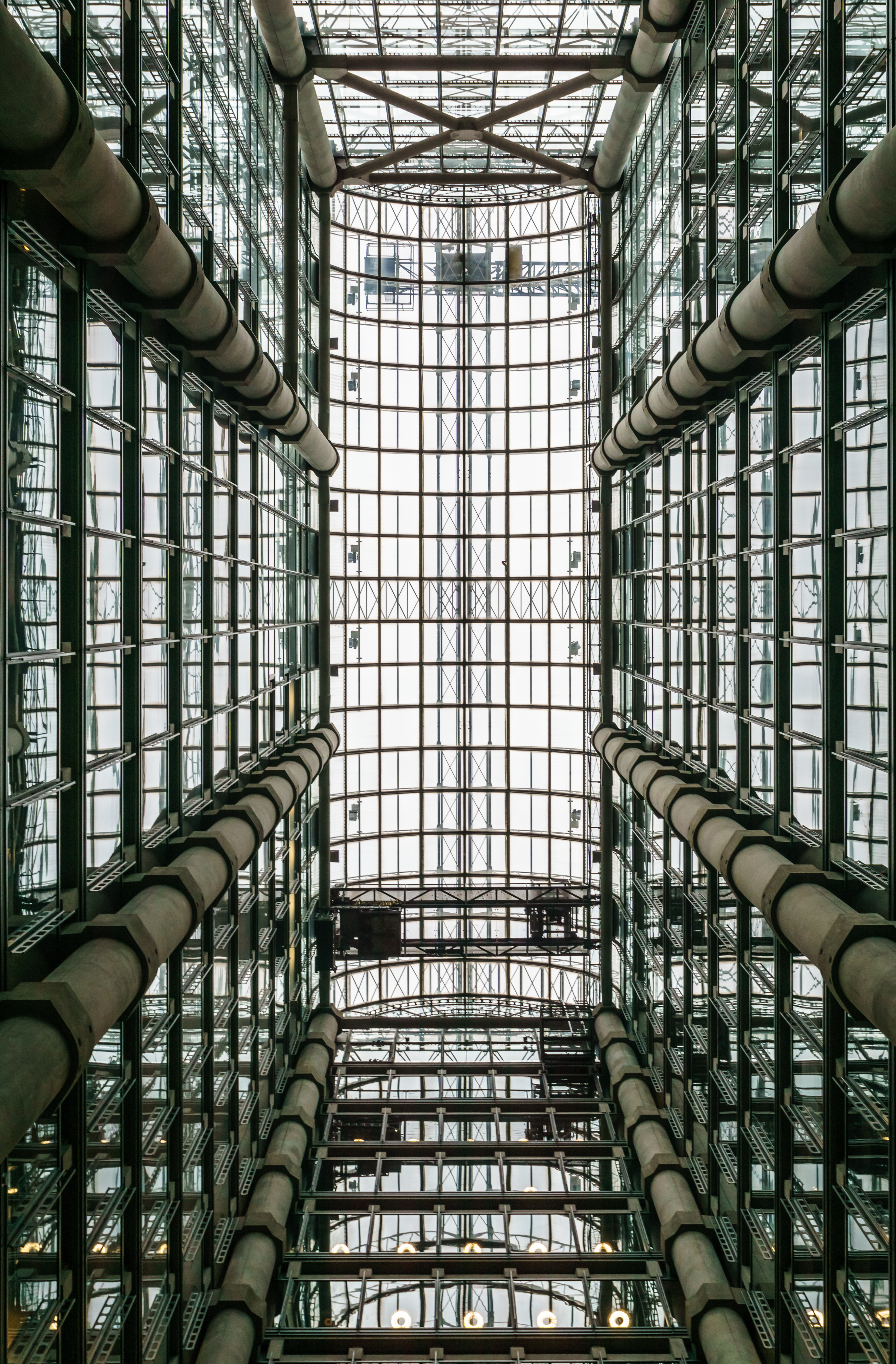 Lloyd's Building - Atrium roof