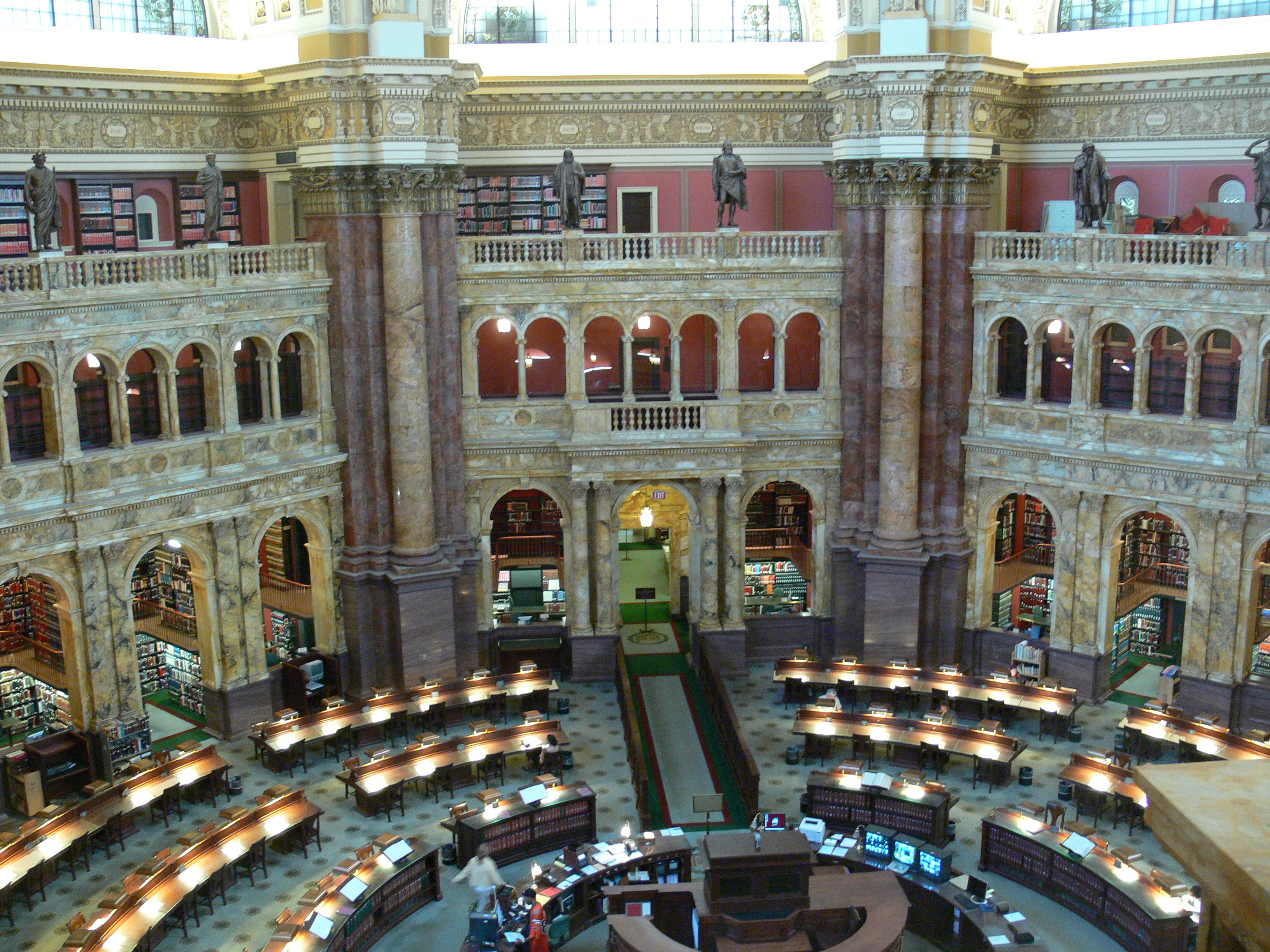 LoC Main Reading Room