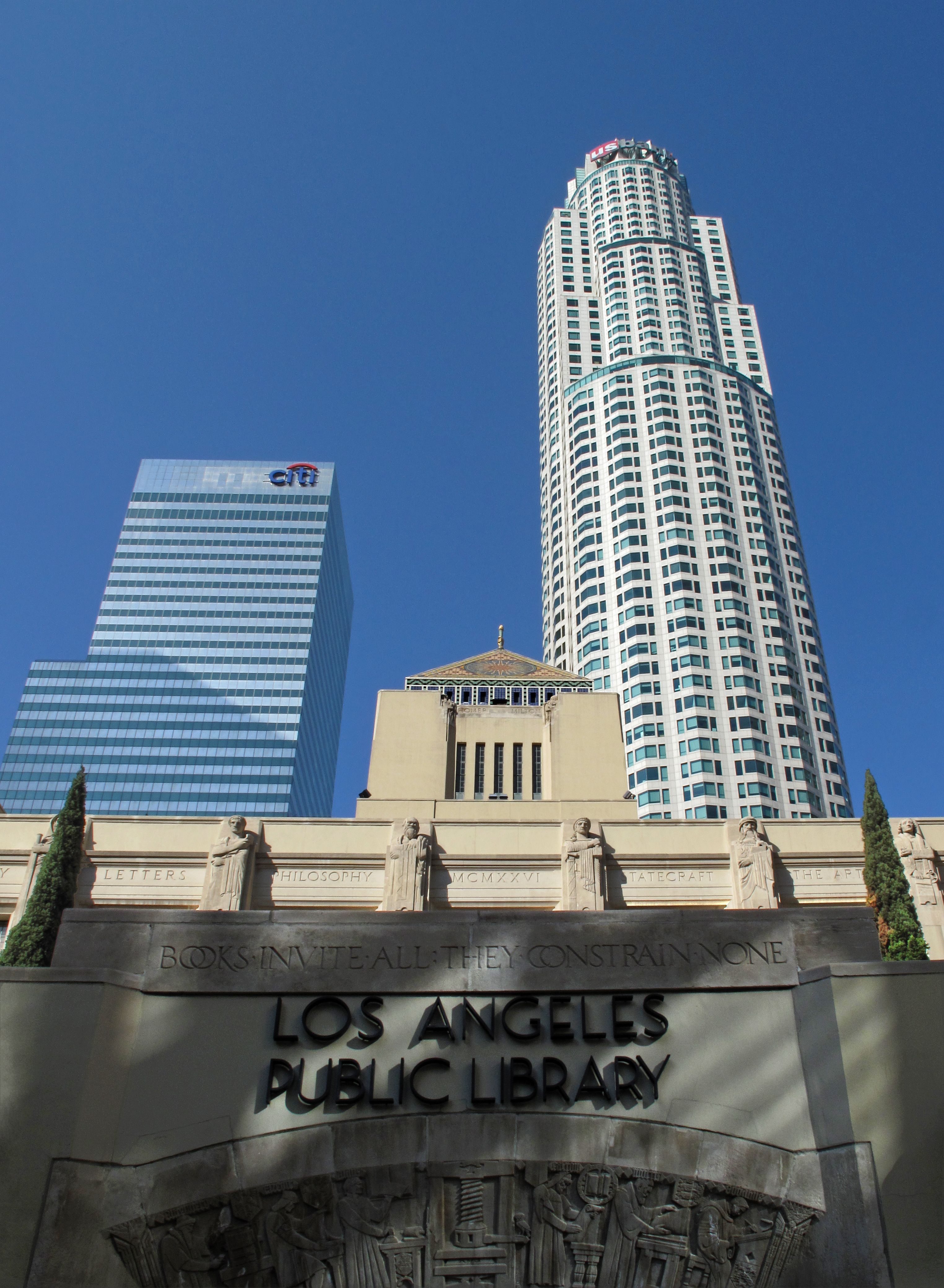 Los Angeles Central Library south entrance