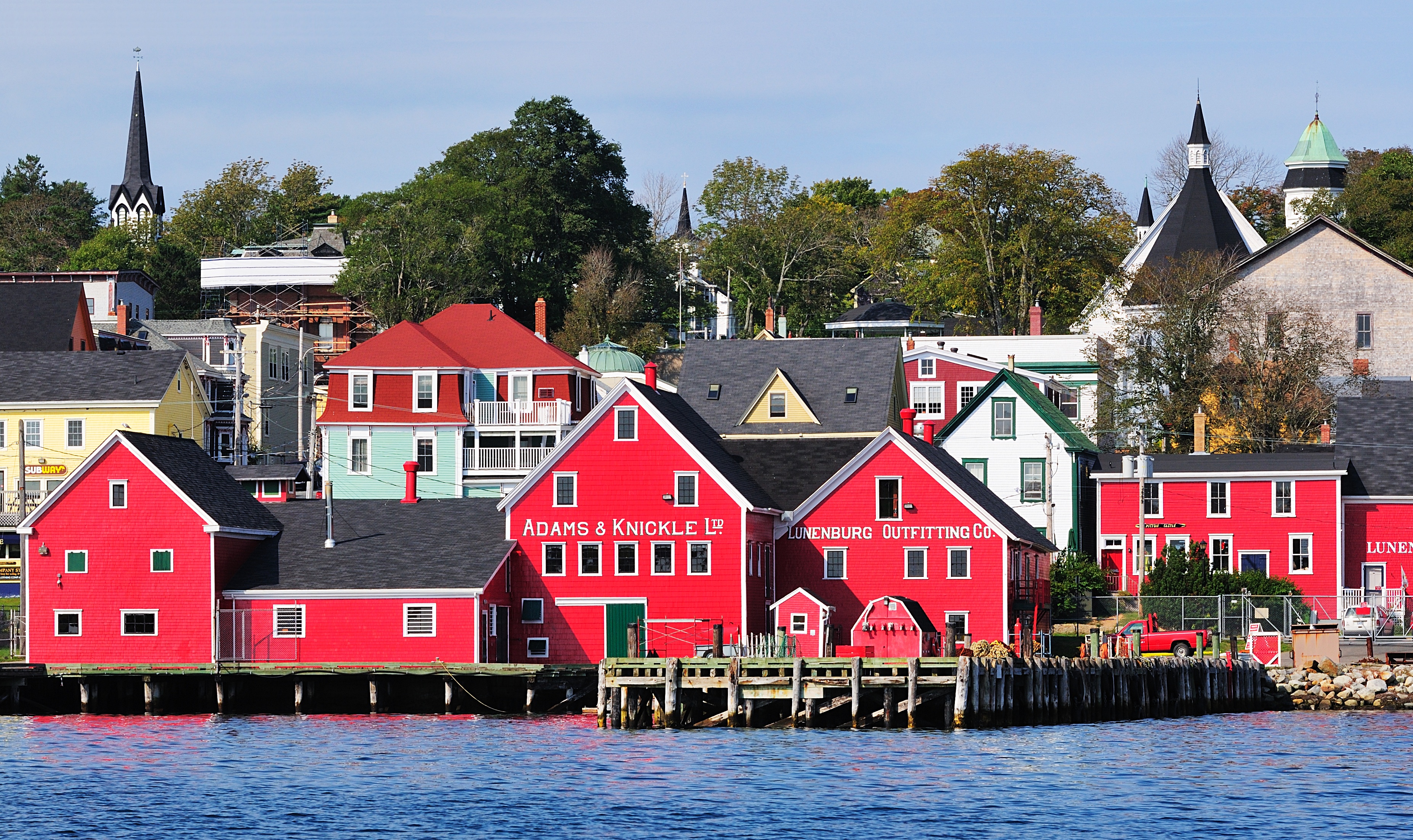 Lunenburg - NS - Lunenburg Hafen2