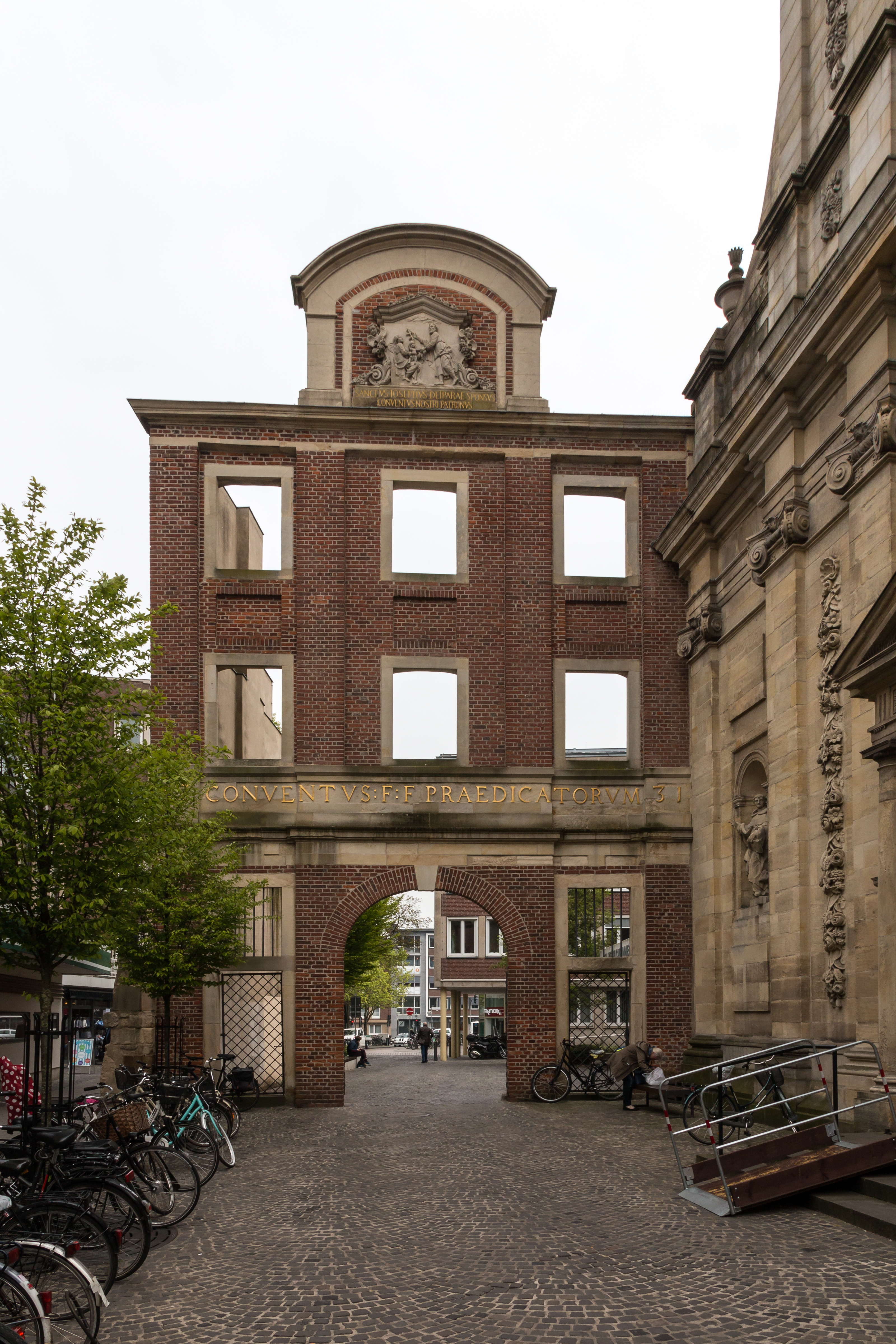 Münster, Julius-Voos-Gasse, Konventsgebäude -- 2017 -- 9803