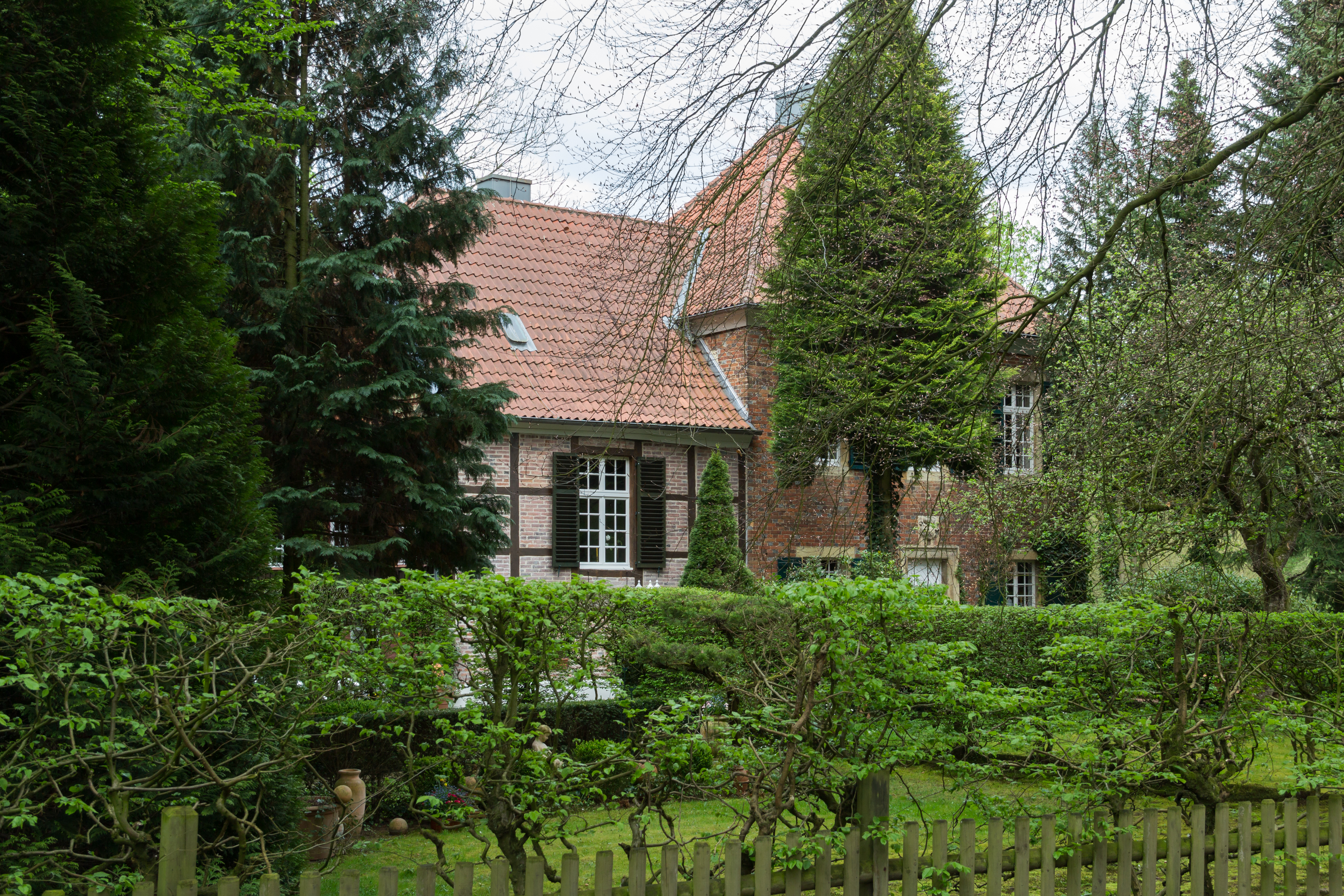 Münster, Wolbeck, Wolbecker Tiergarten, Fürstbischöfliches Jagdhaus -- 2014 -- 7074