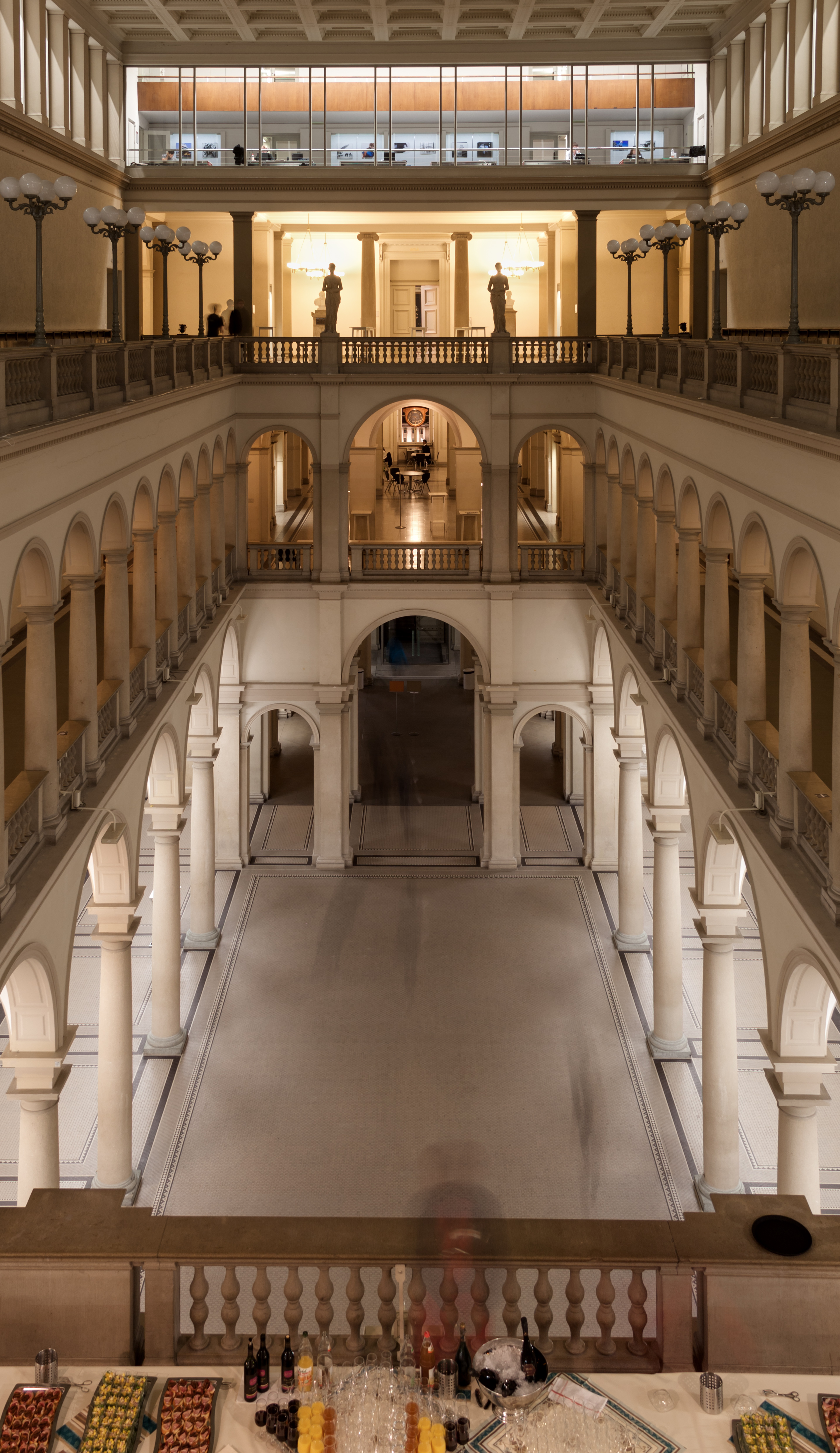 Main building of ETH Zürich interior