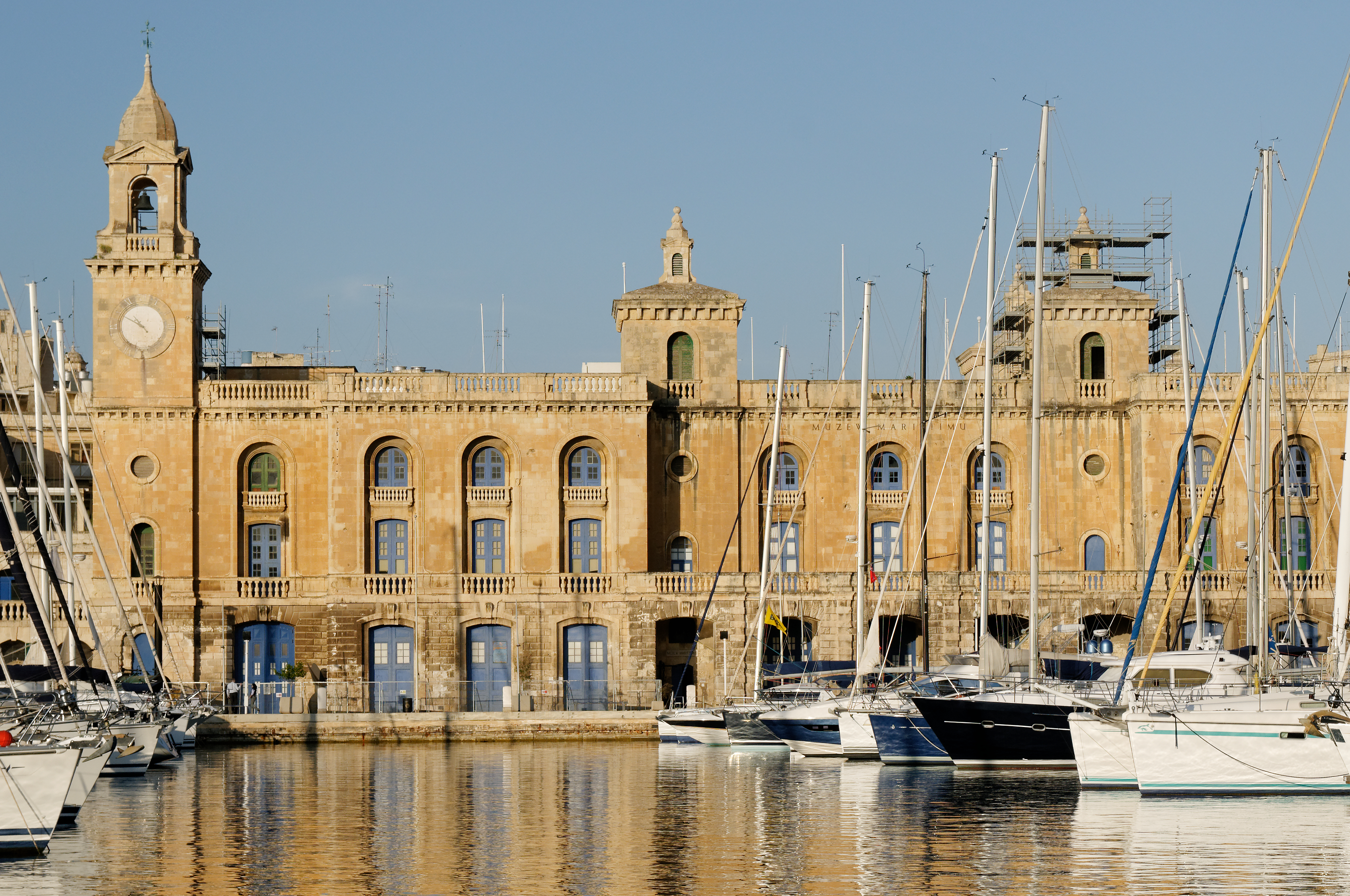 Malta Maritime Museum from Senglea