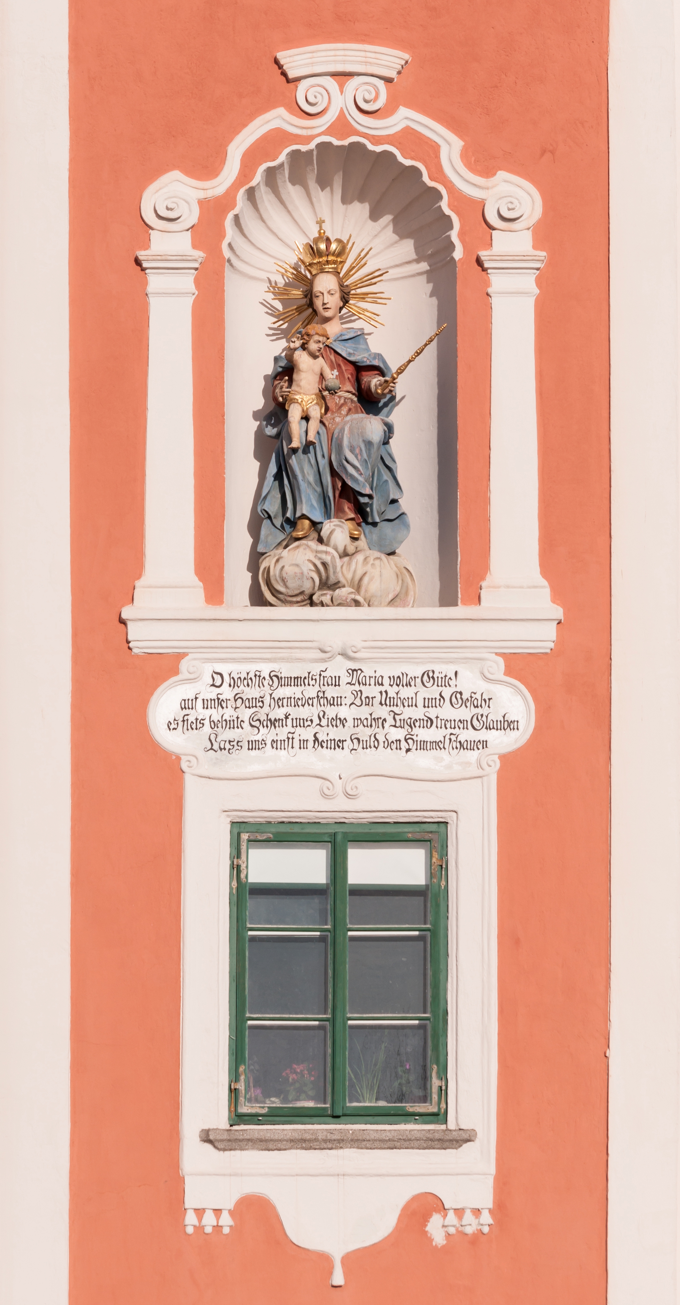 Mauthausen Heindlkai 9 Seyerhaus Madonna
