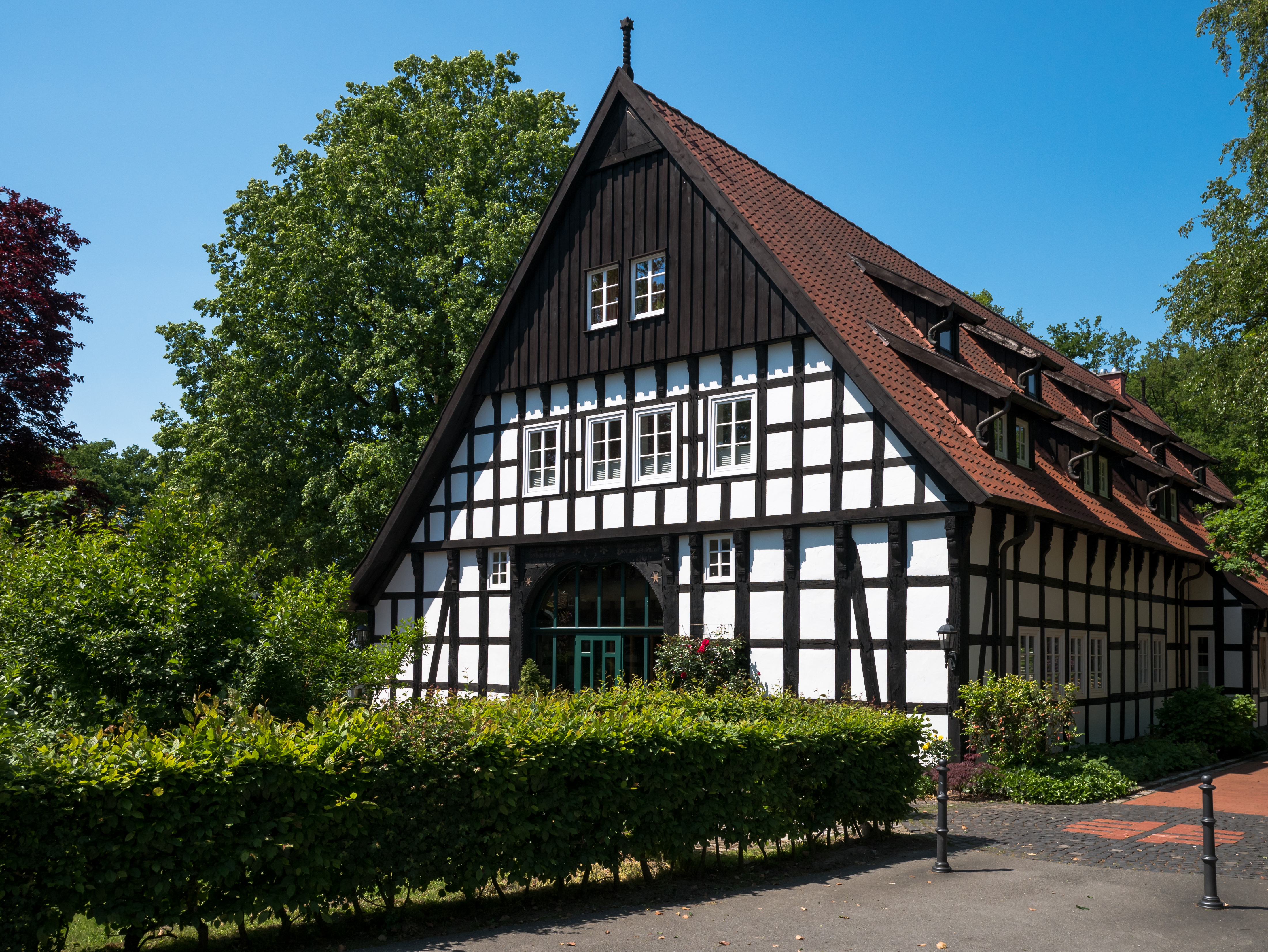 Melle - Grönenbergpark - Fachwerkhaus -BT- 02