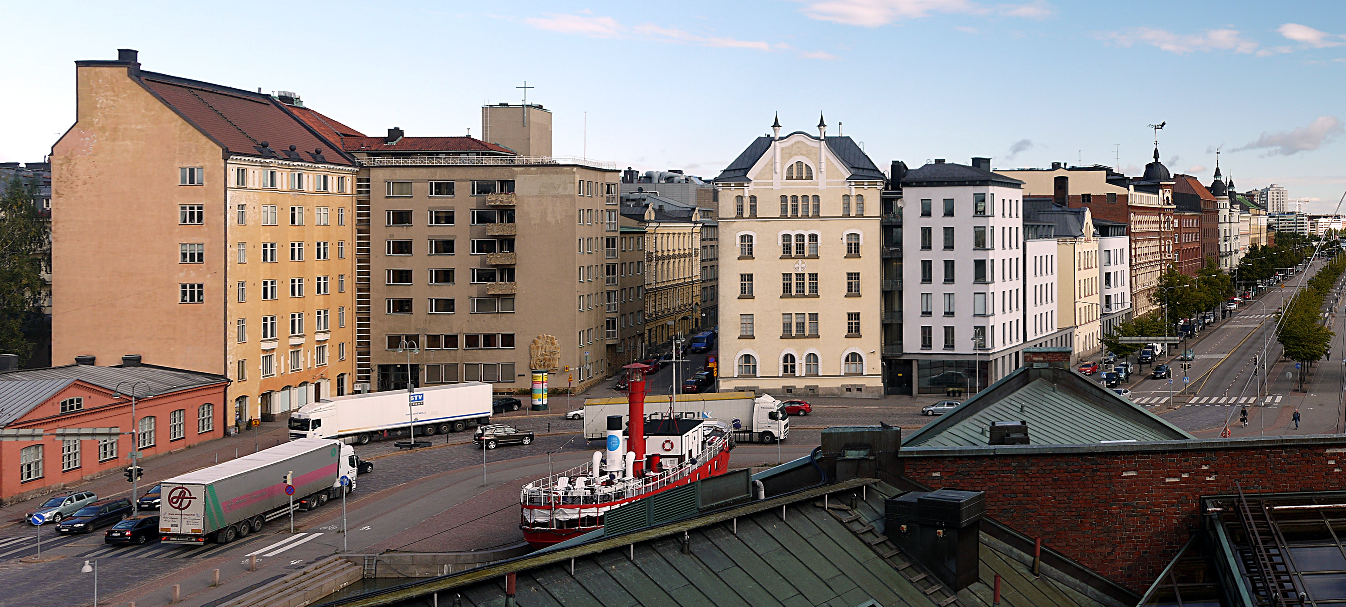 Meritullintori and Pohjoisranta