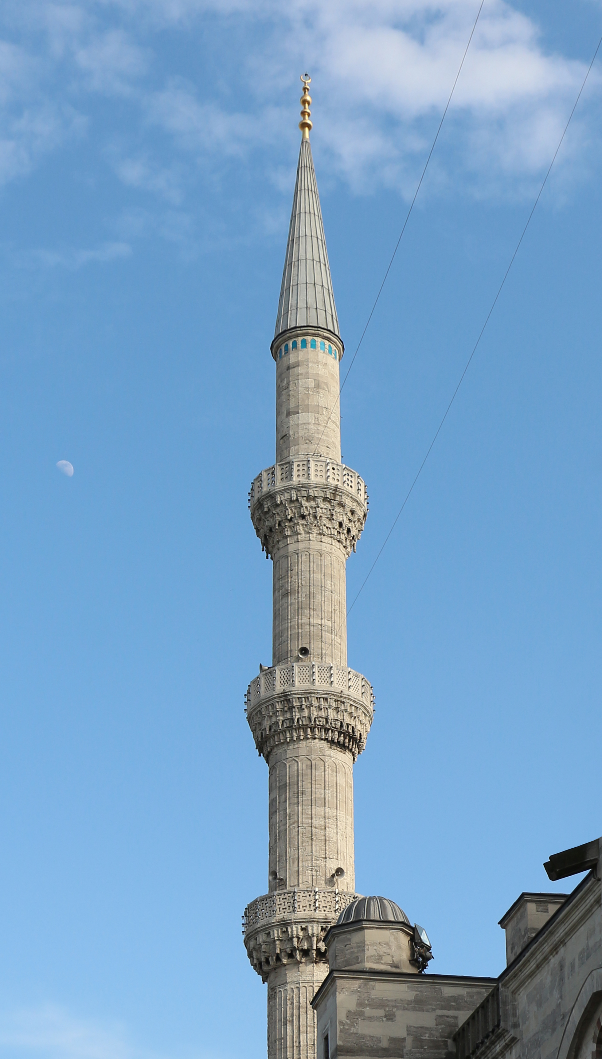 Minaret of Blue Mosque, Istanbul