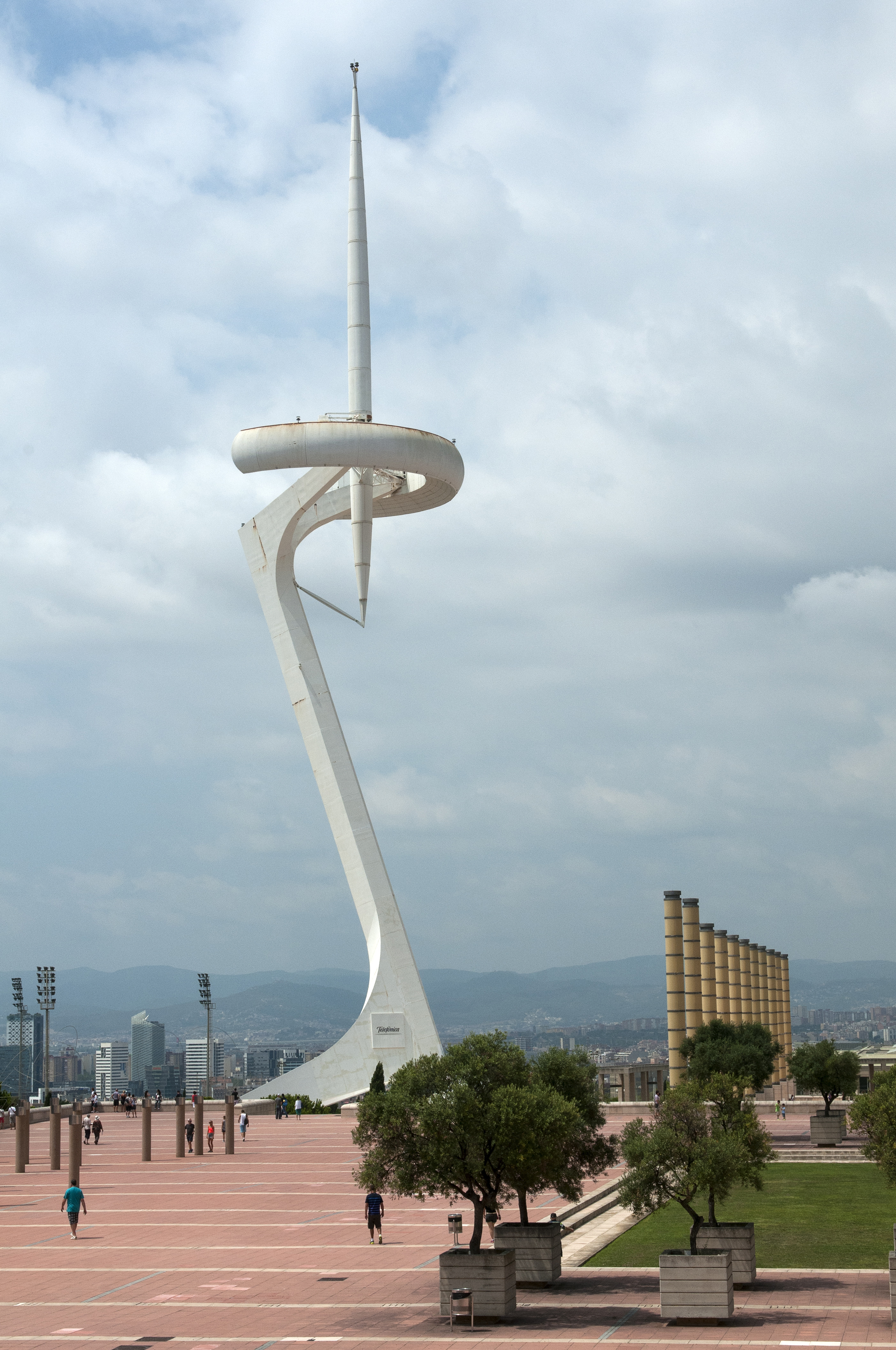 Montjuic communications tower, August 2014 (16)