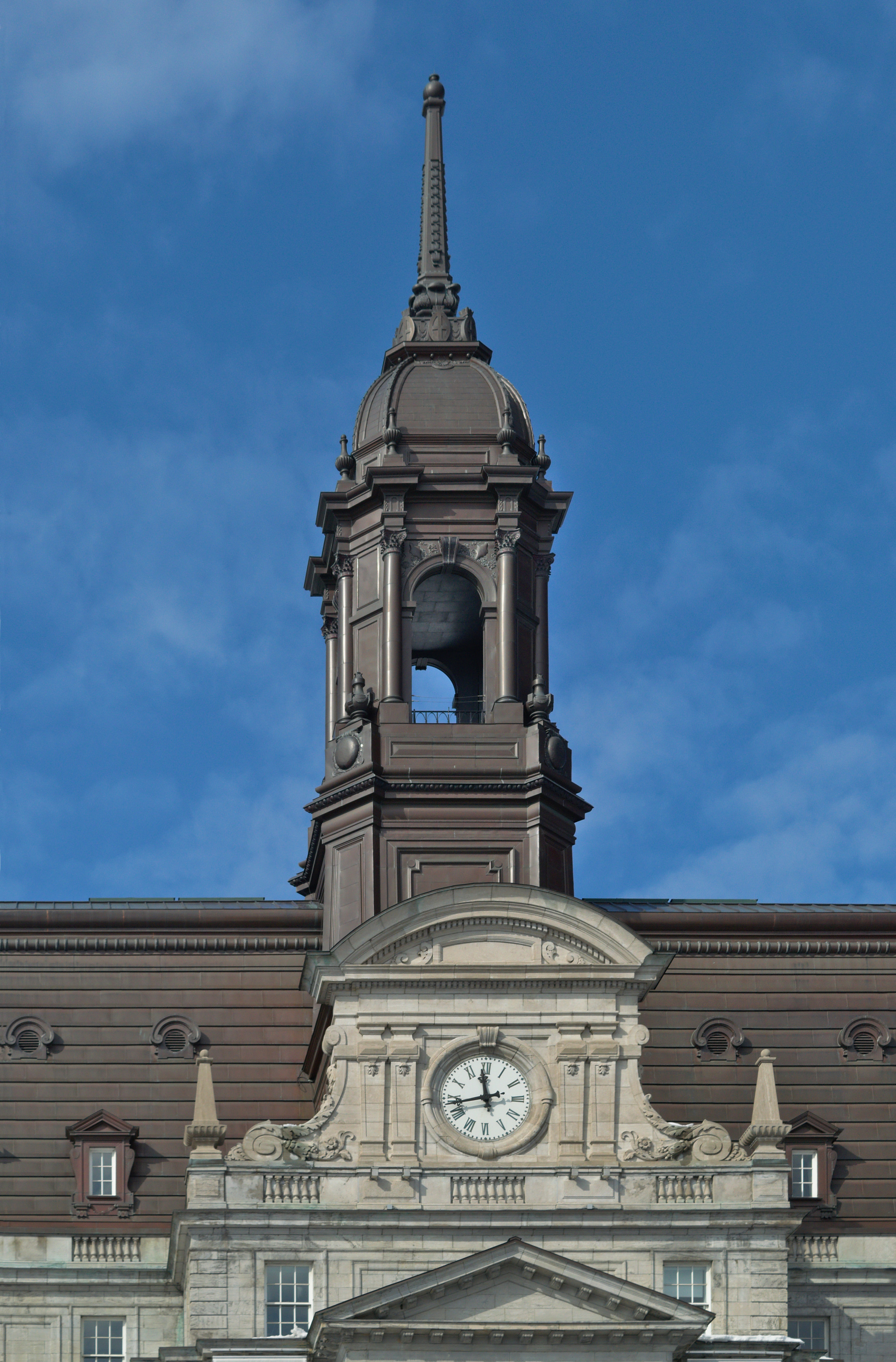 Montreal City Hall tower