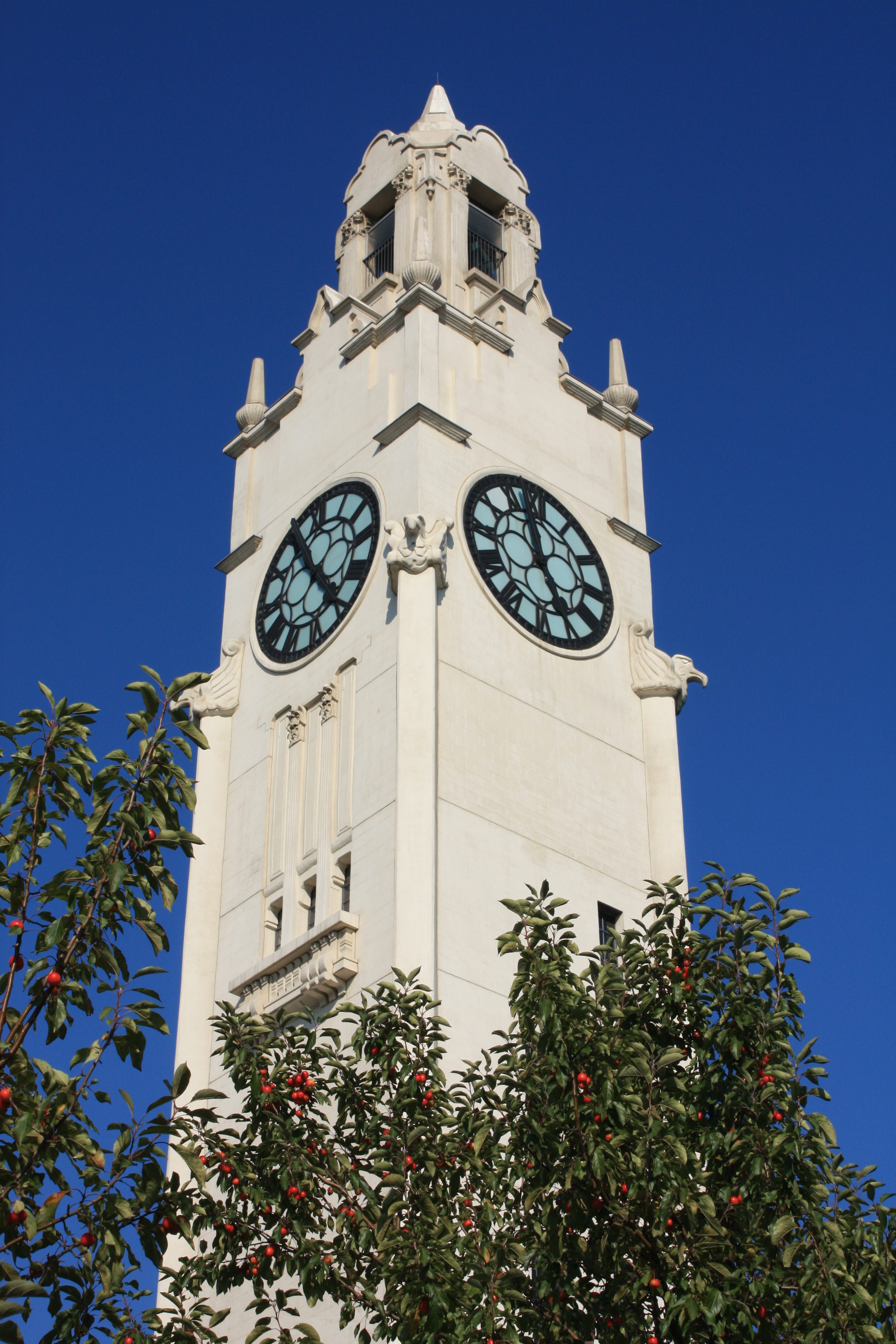 Montreal Clock Tower portrait