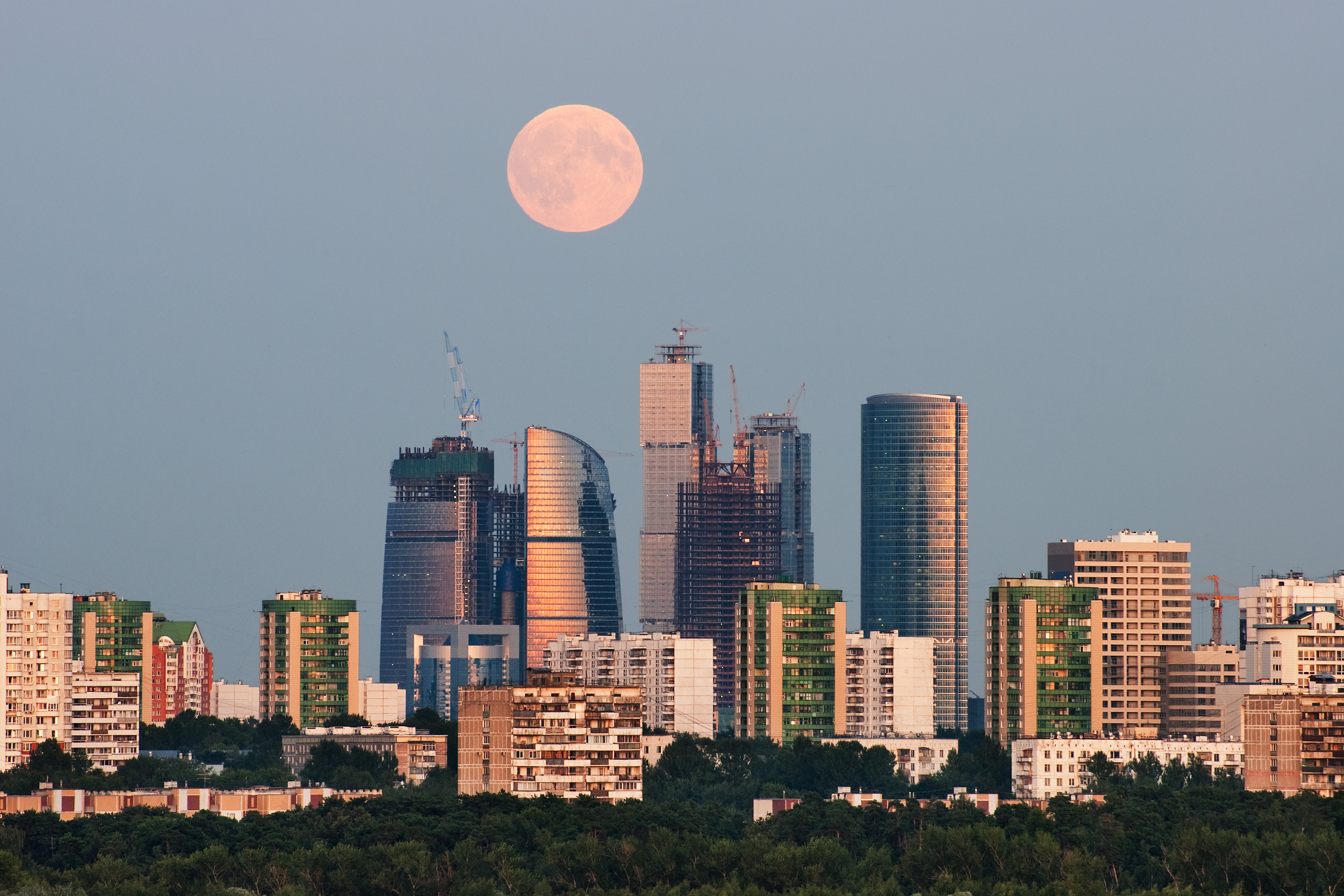 Moscow City - 2009-08