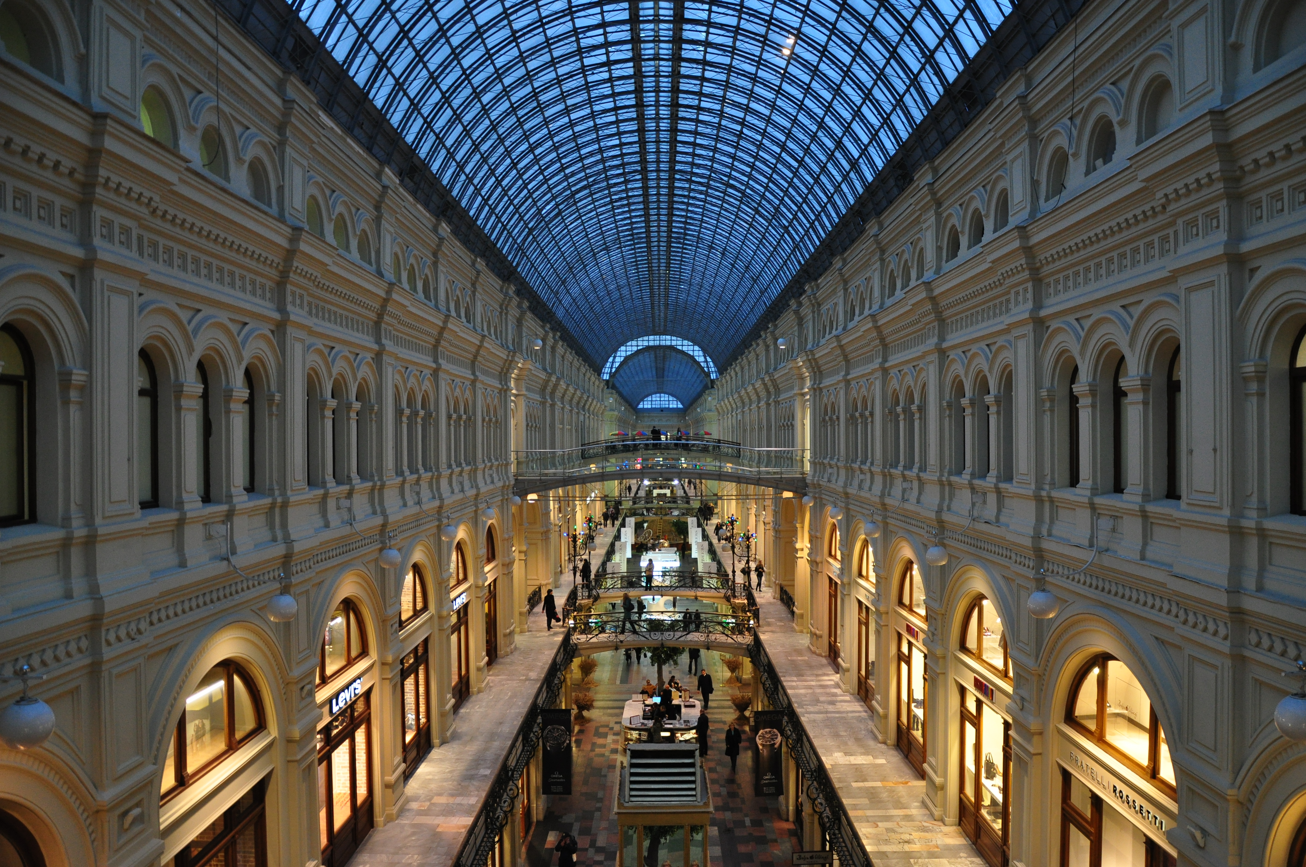 Moscow GUM indoor gallery