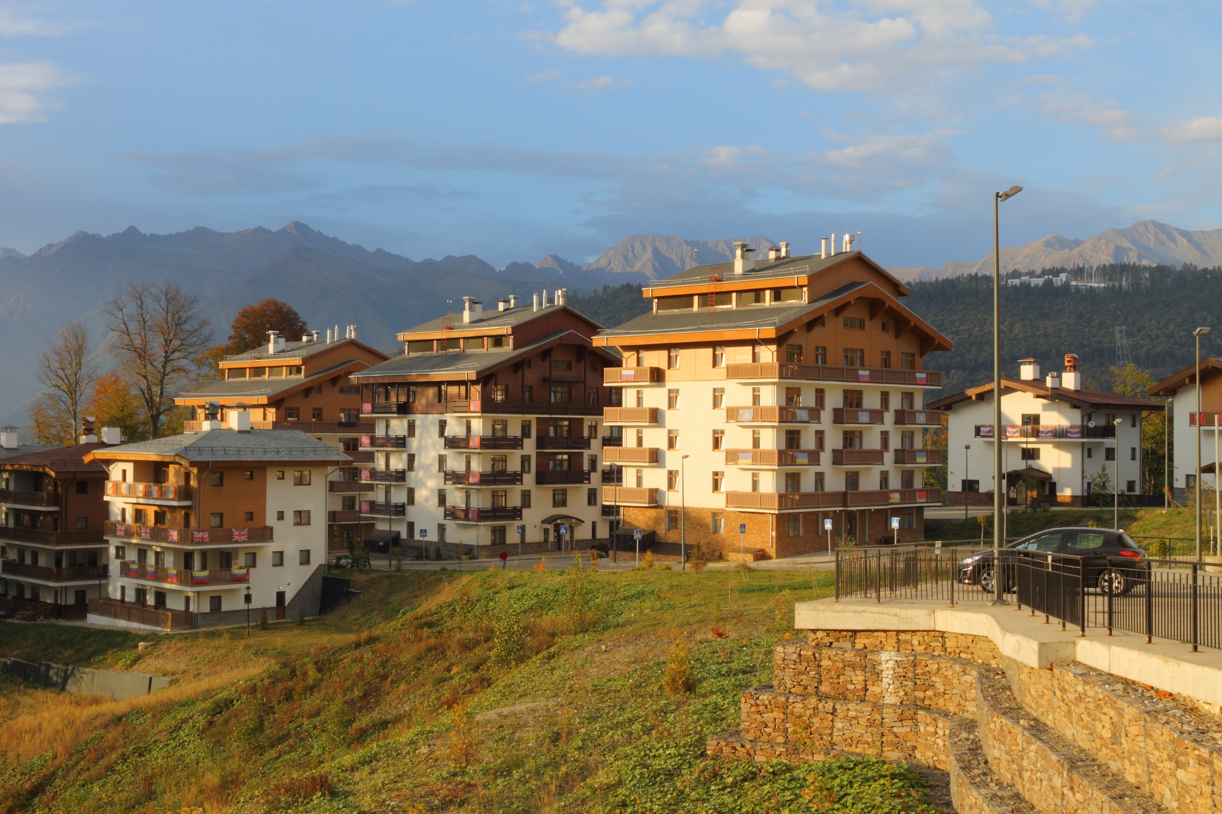 Mountain Olympic village