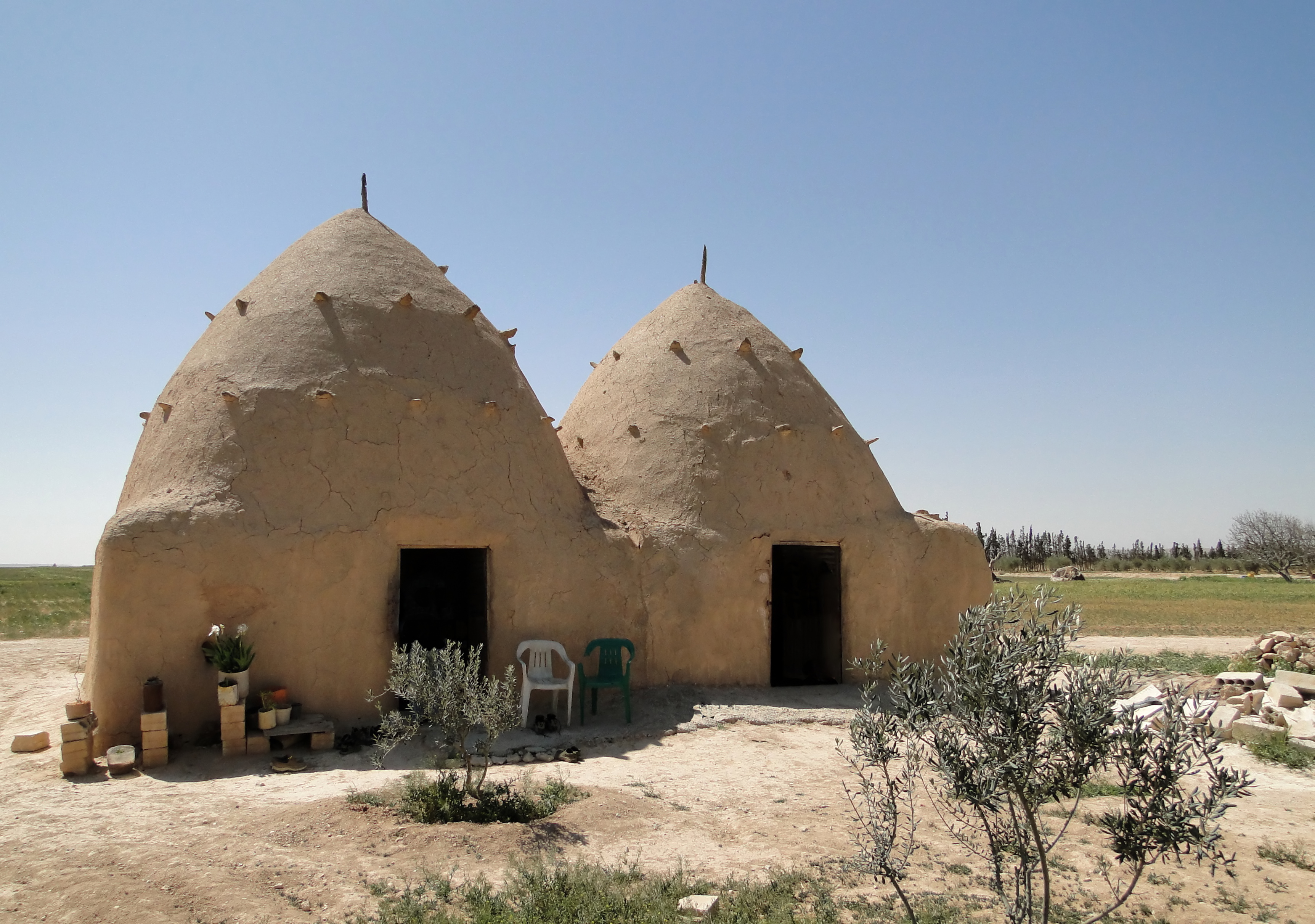 Mud houses, Syria