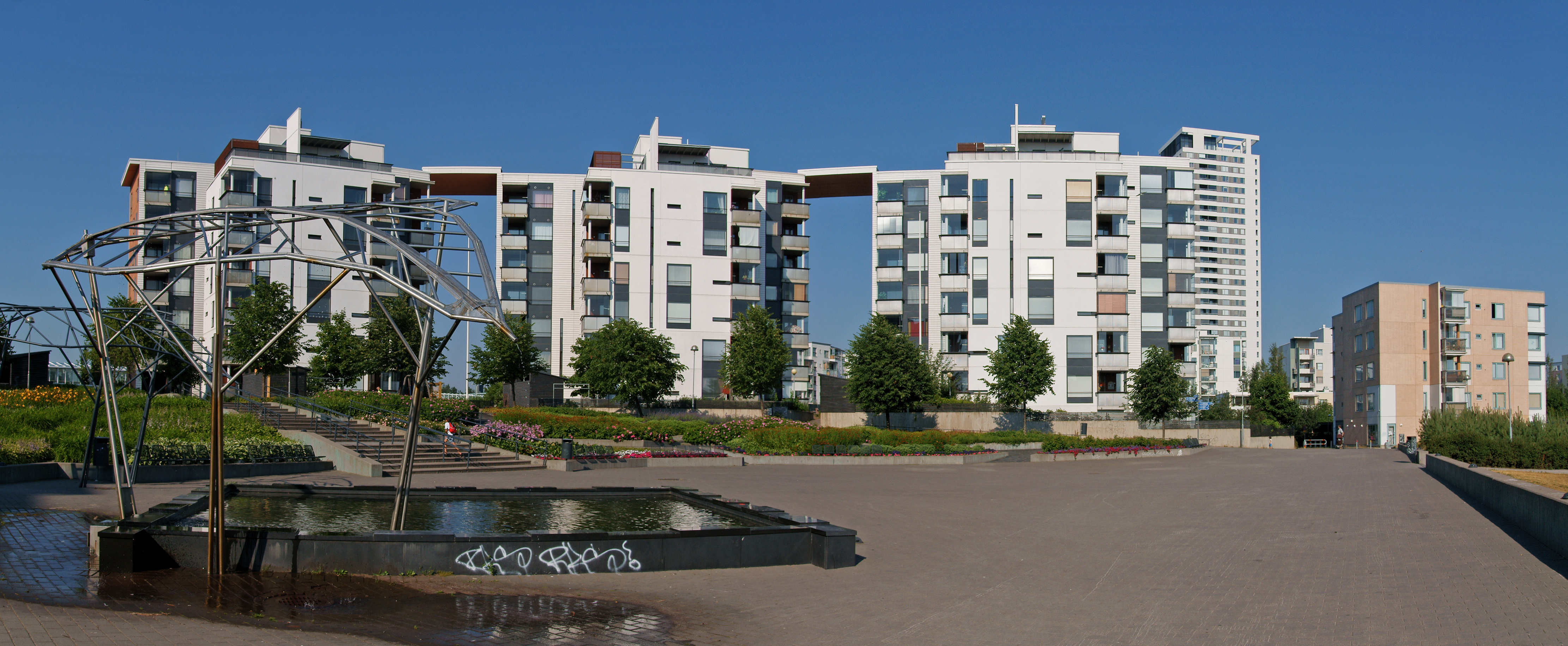 Mustakivenpuisto panorama
