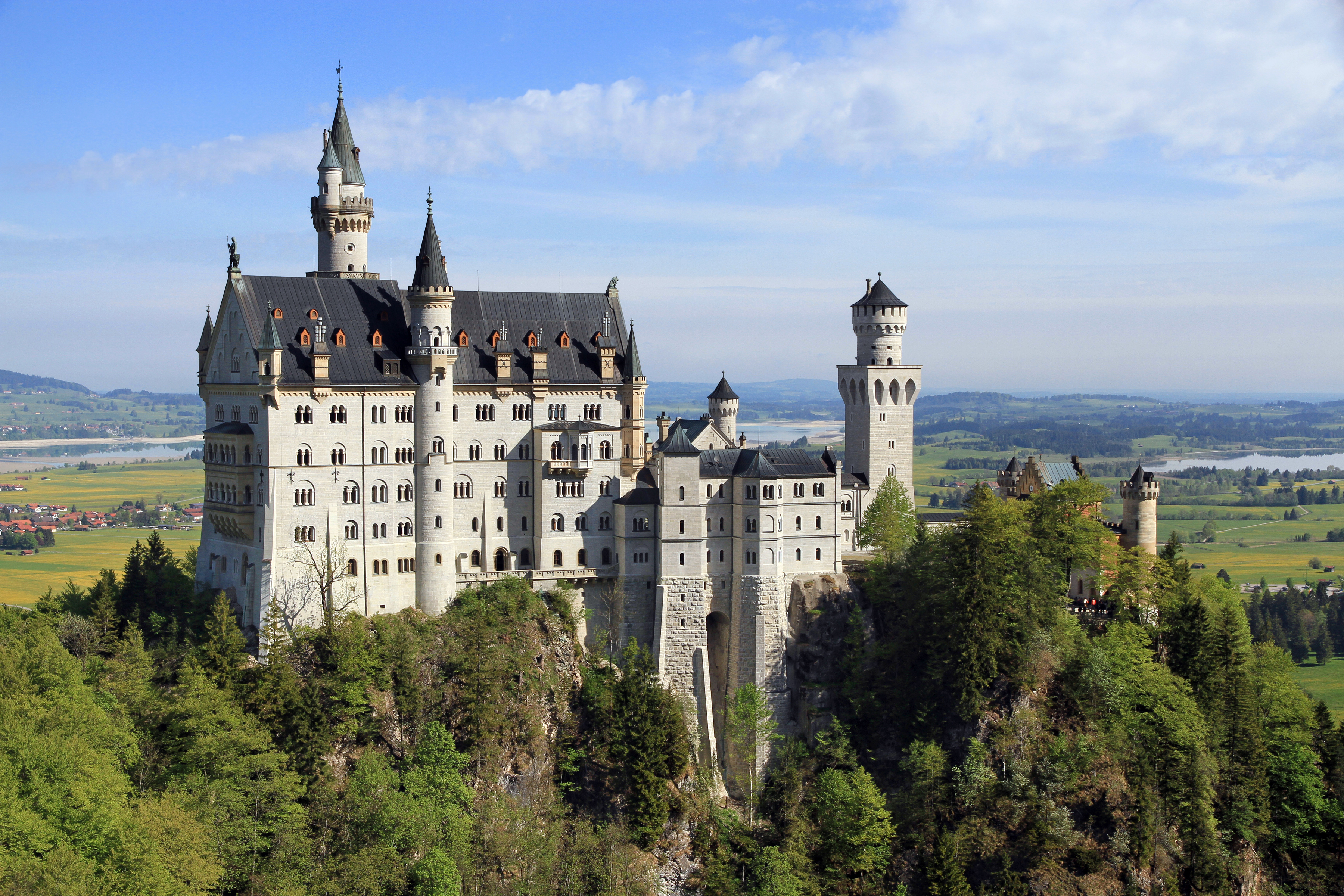 Neuschwanstein Castle from Marienbrücke, 2011 May