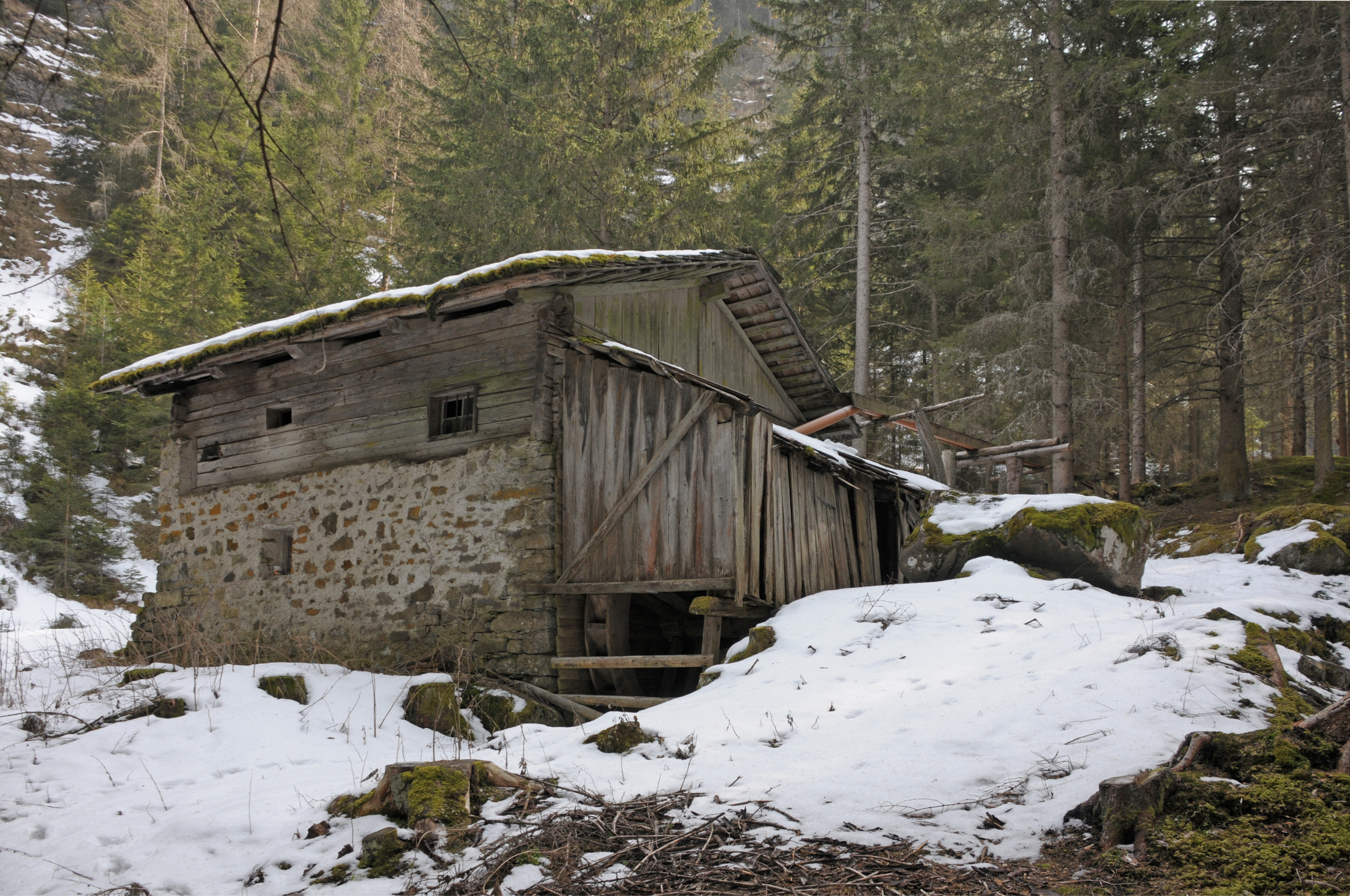 Old mill in Bula Kastelruth