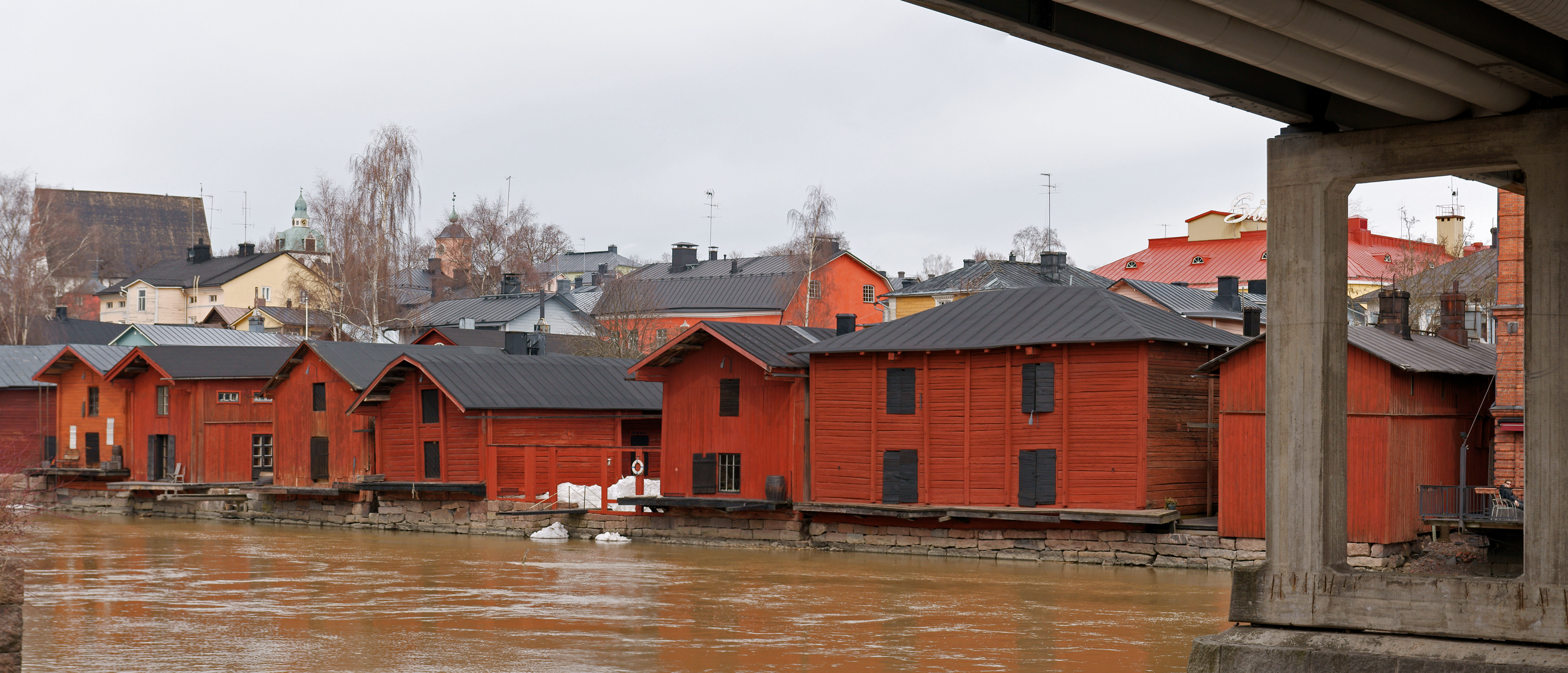 Old Porvoo riverside kallerna