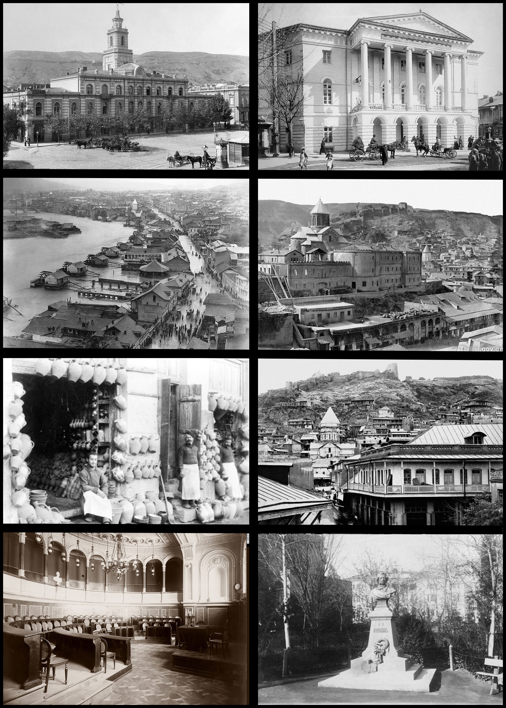 Old Tbilisi collage by Gaeser