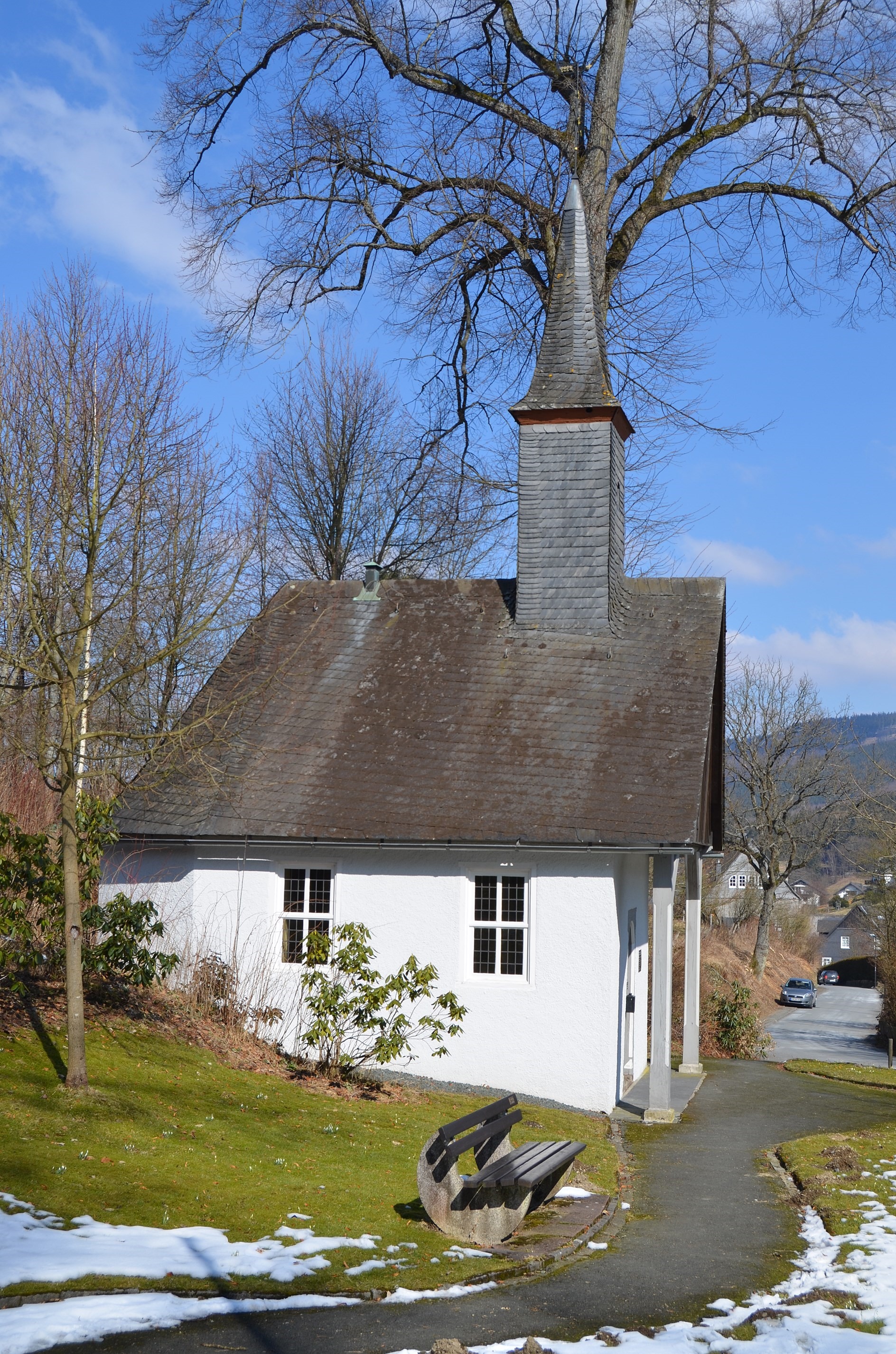 Olsberg, Assinghausen, Küsterlandkapelle, 2013-04 CN-01