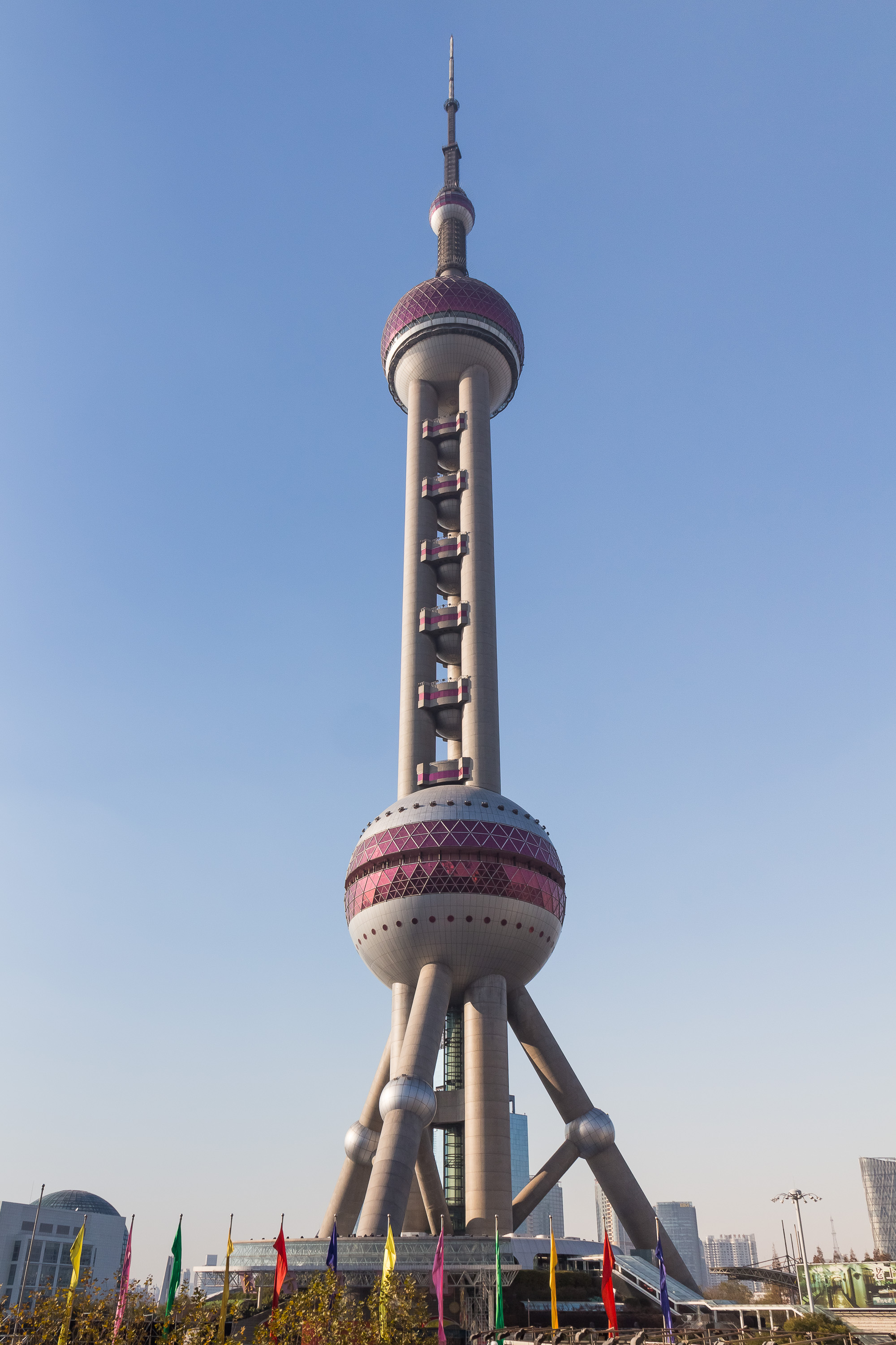 Oriental Pearl Tower in Shanghai