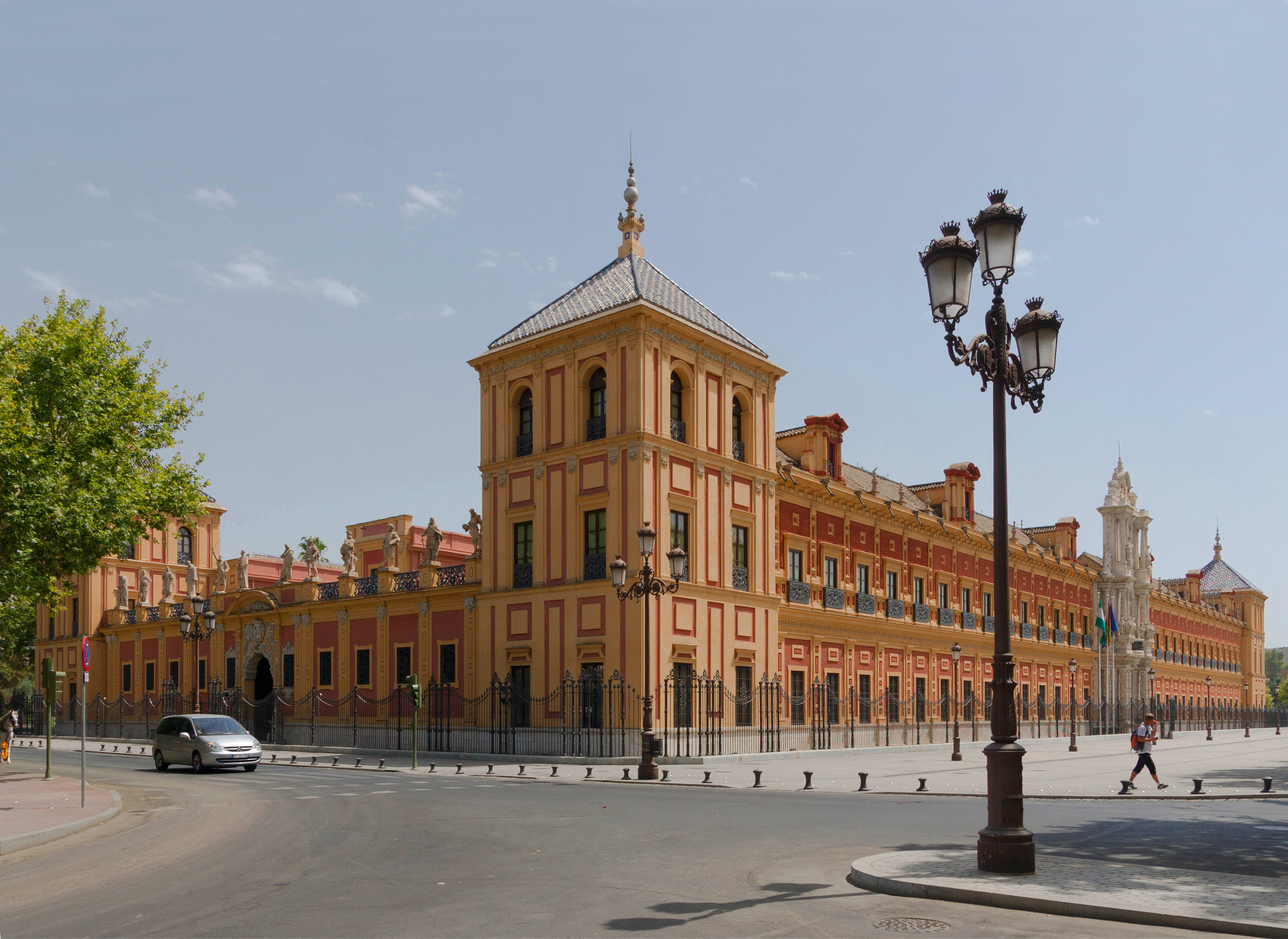 Palacio san Telmo profile Seville Spain