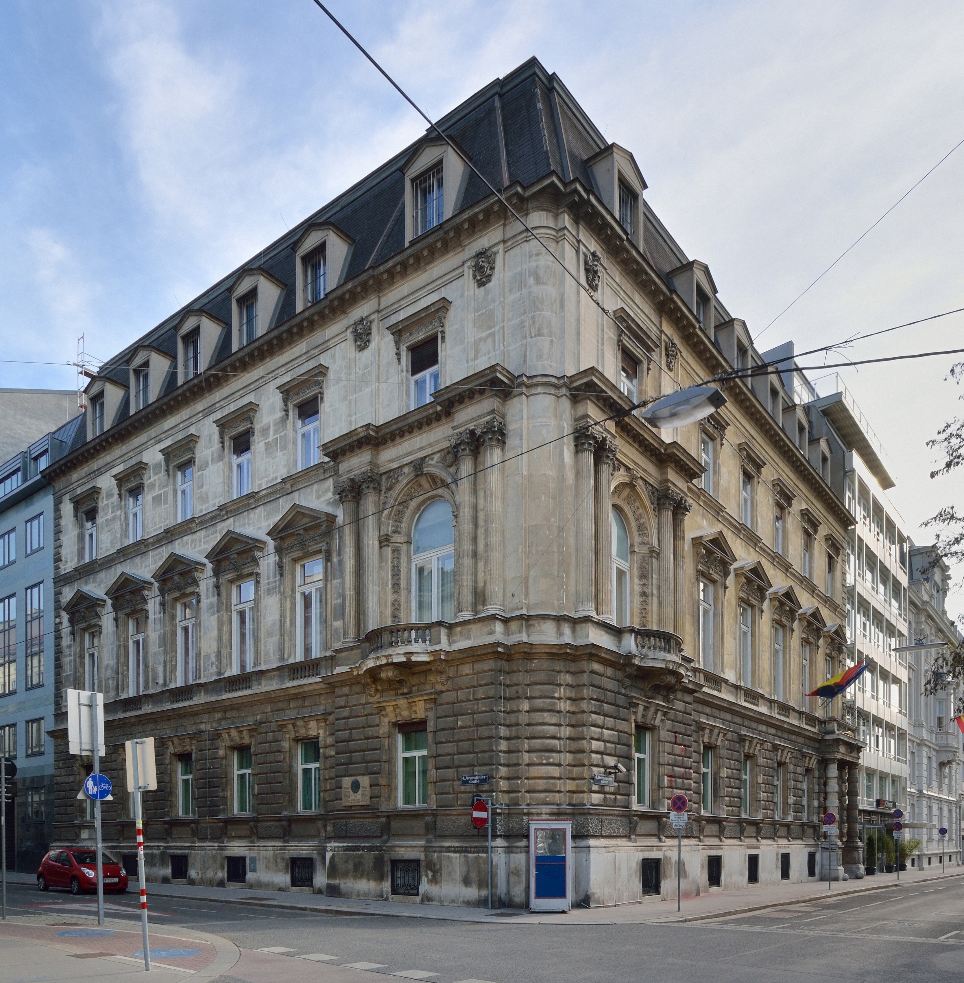 Palais Adolf Ritter von Schenk spanische Botschaft DSC 9131w