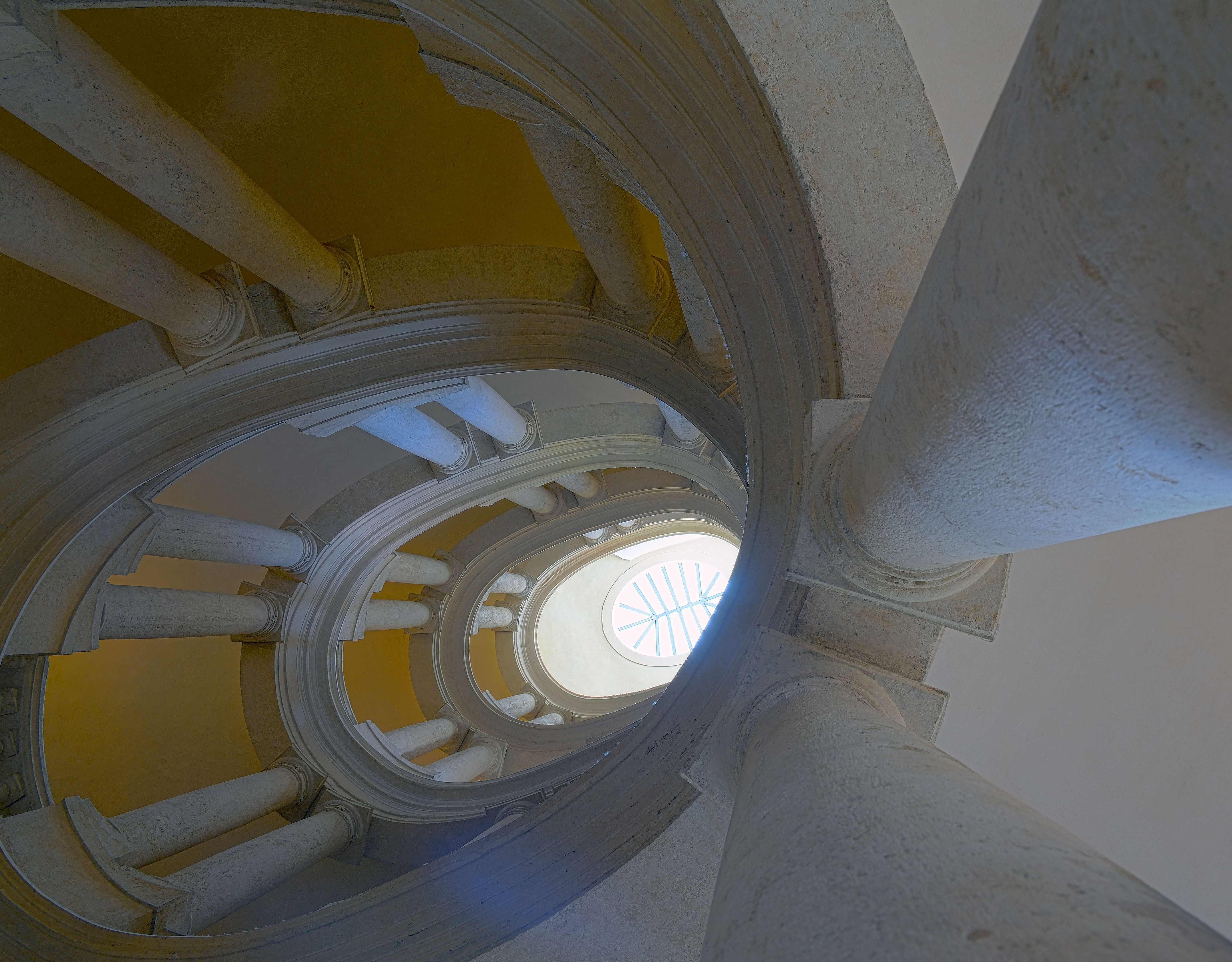 Palazzo Barberini (Rome) - Borromini's staircase