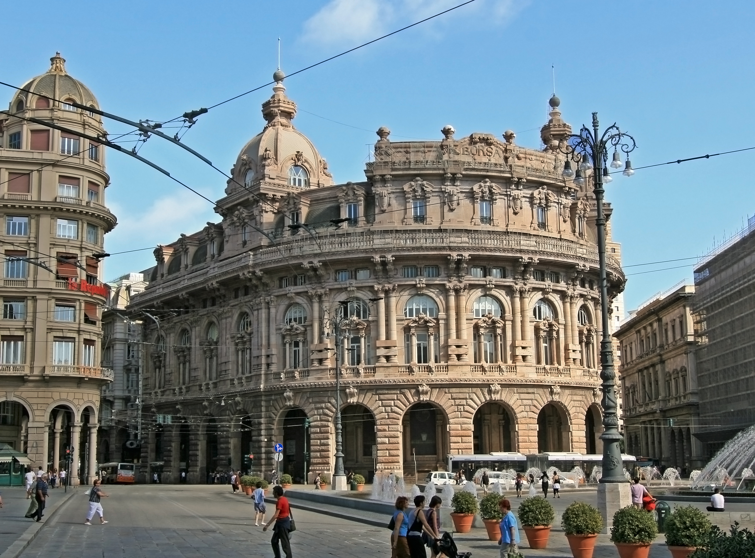 Palazzo della Borsa Genoa