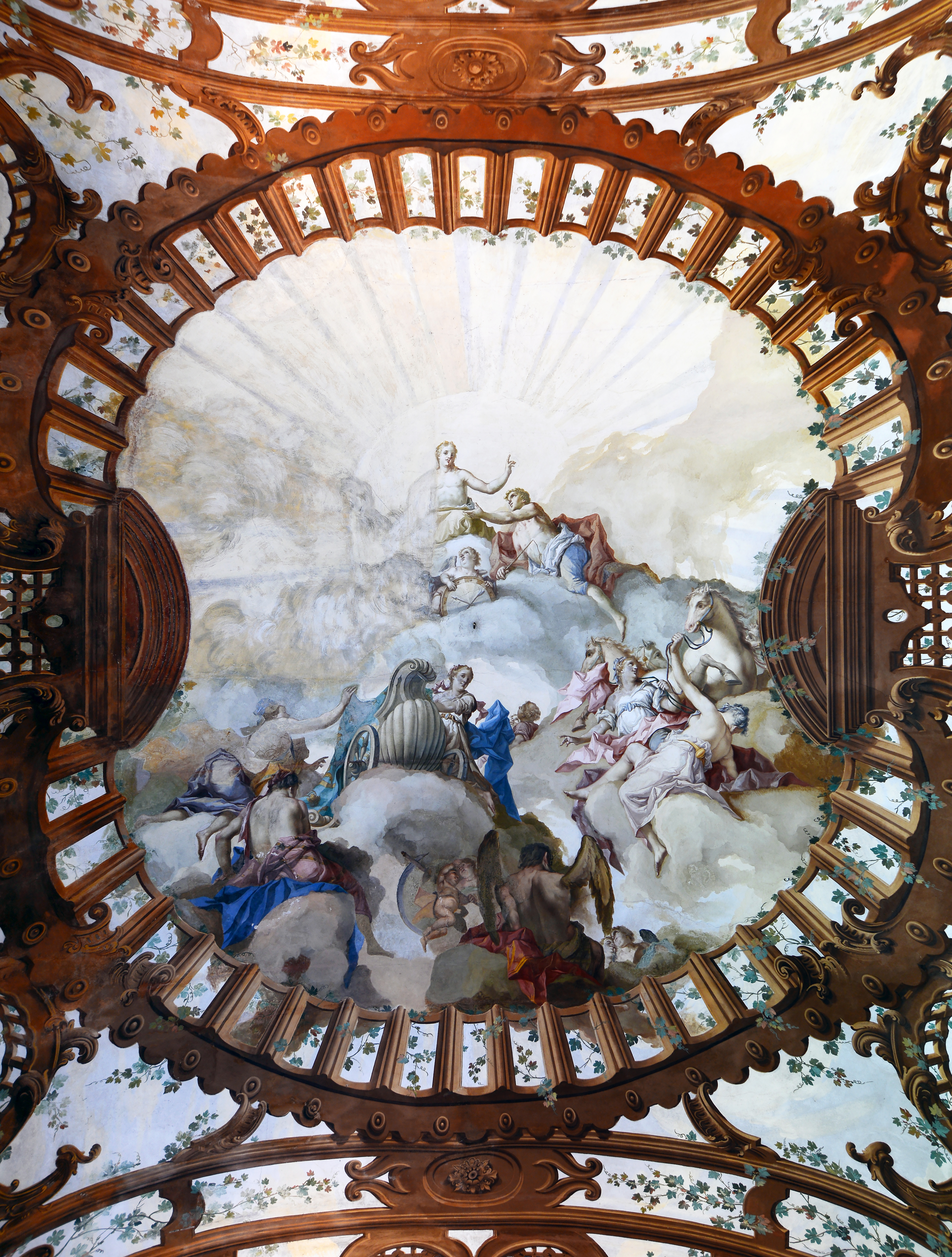 Palazzo Ducale (Mantua) - Ceiling of the room of the rivers